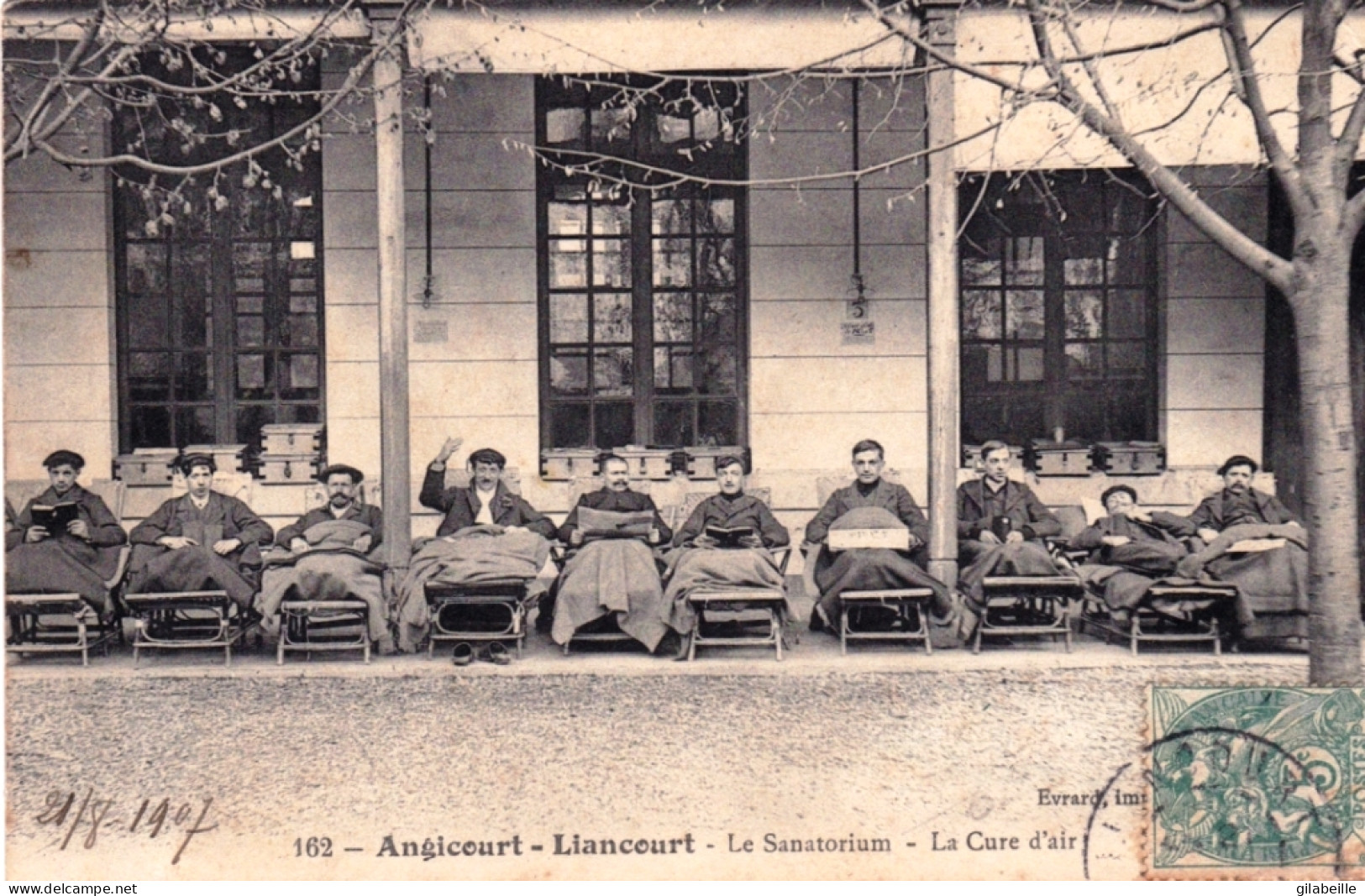 60 - Oise -  ANGICOURT - LIANCOURT - Le Sanatorium - La Cure D'air - Liancourt