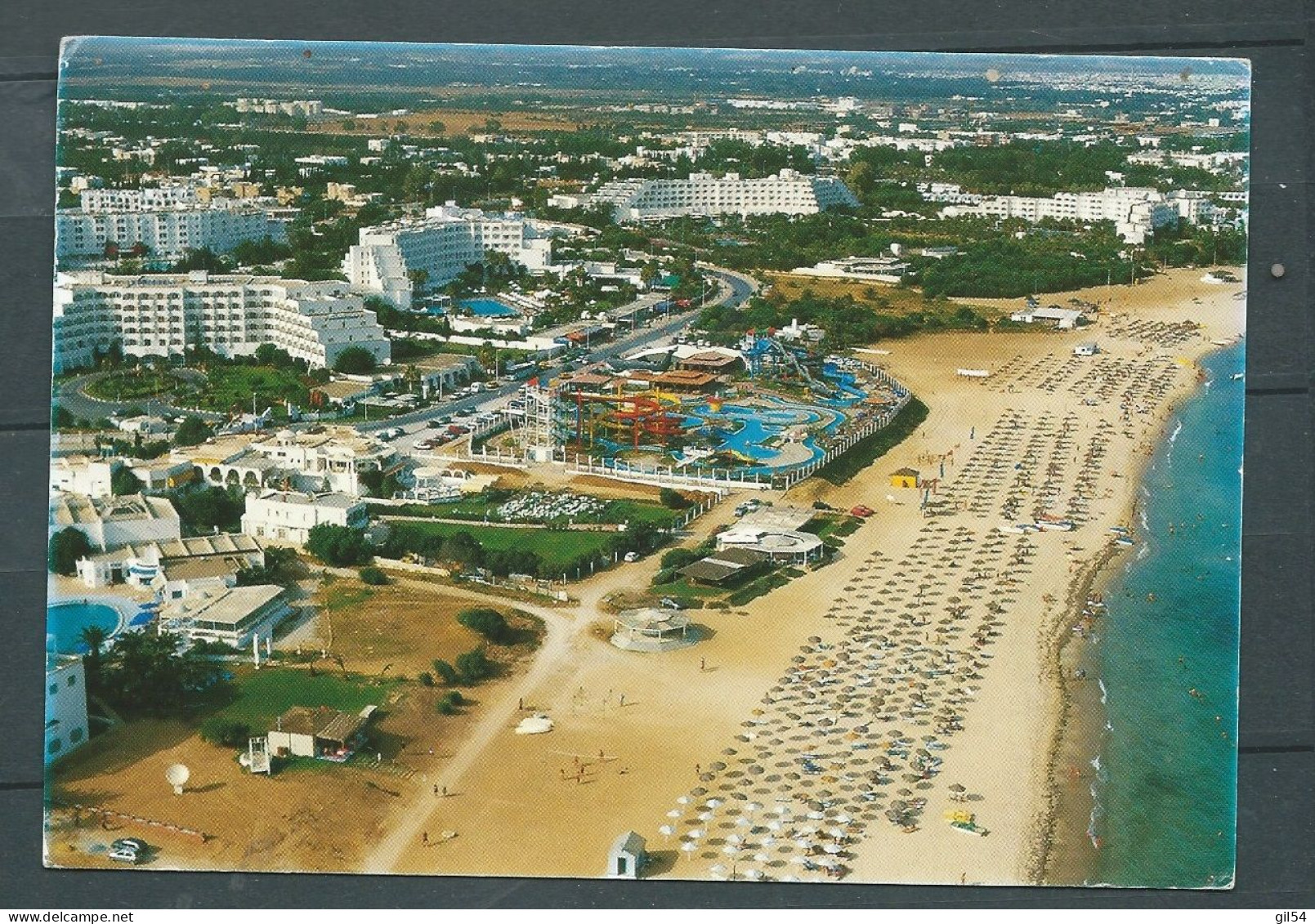 CPSM GF -  Aqua Park Flipper , En Face De L'hotel Du Président - Hammamet - Tunisie  -    HAY 20085 - Tunisie