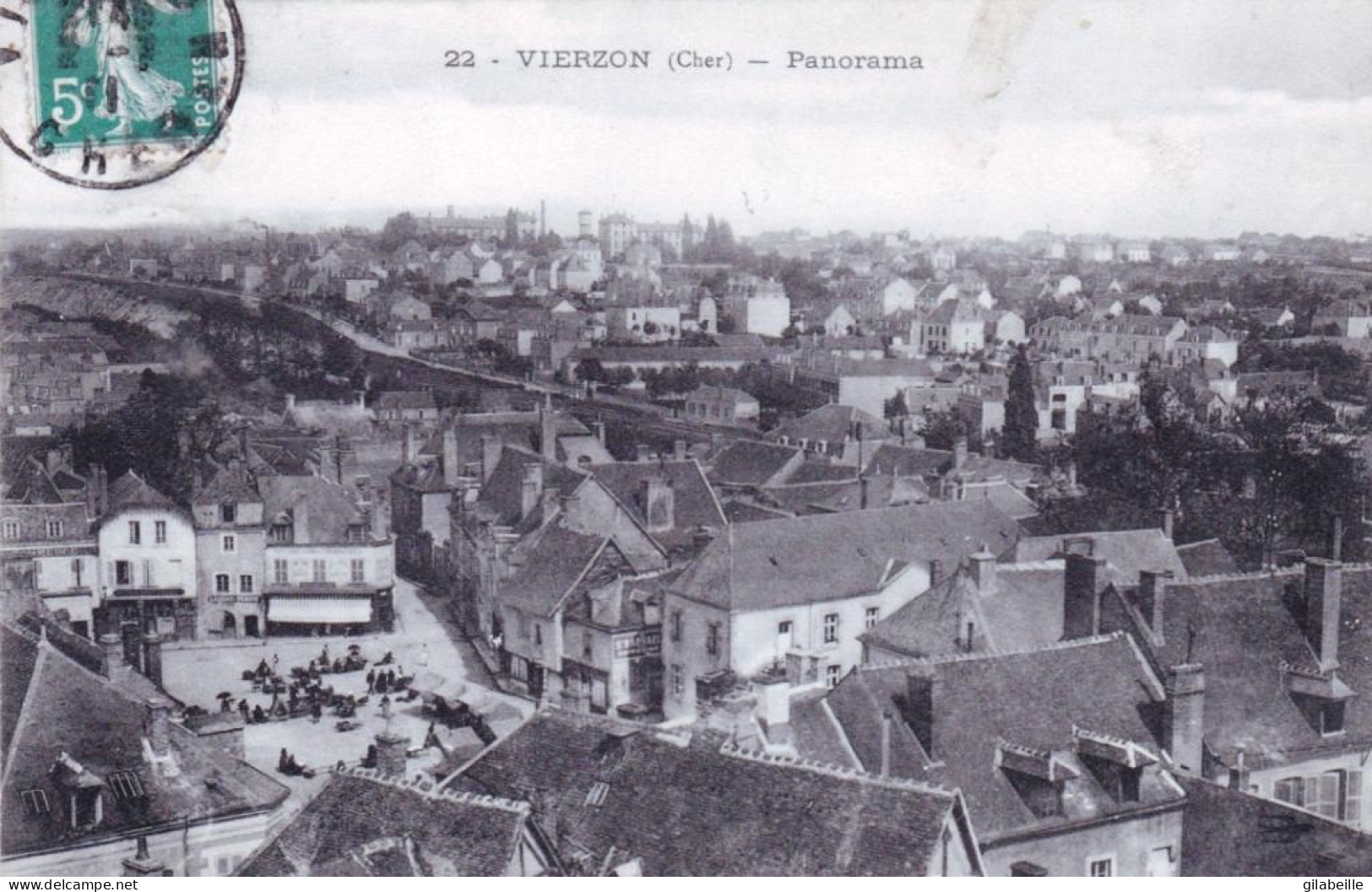 18 - Cher -  VIERZON - Panorama - Vierzon