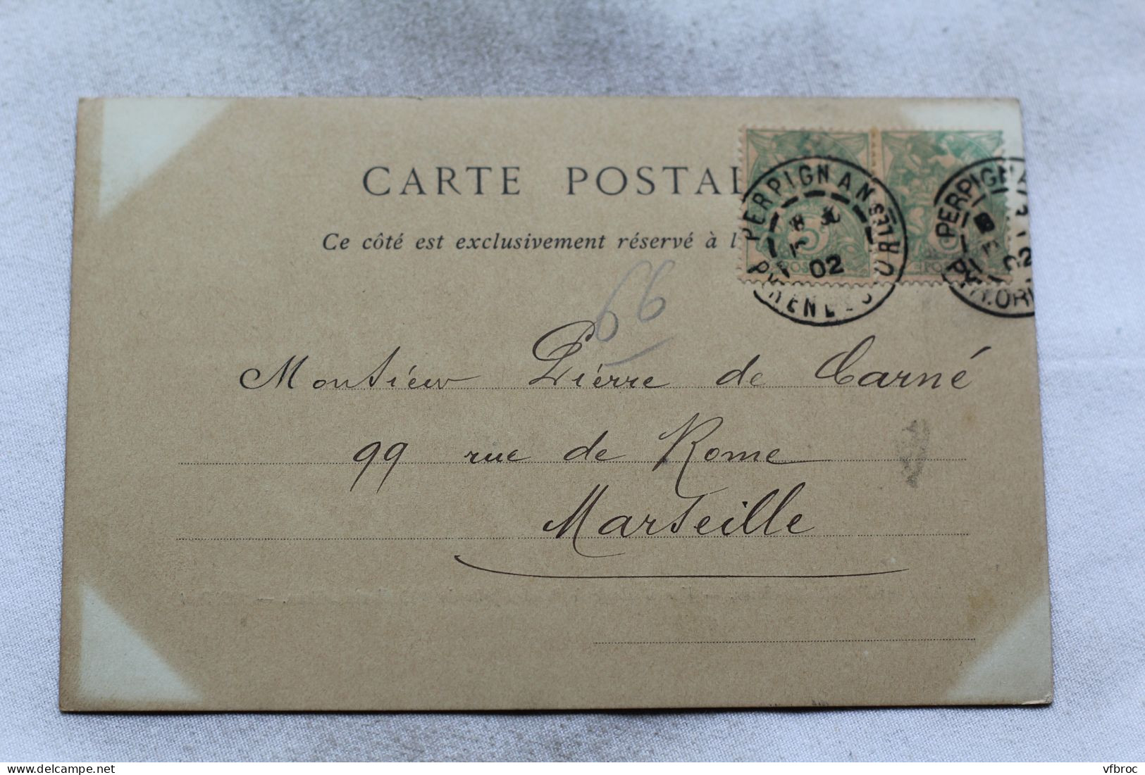 Cpa 1902, Vue Générale De Palalda Prise Du Petit Fontainebleau, Pyrénées Orientales 66 - Other & Unclassified