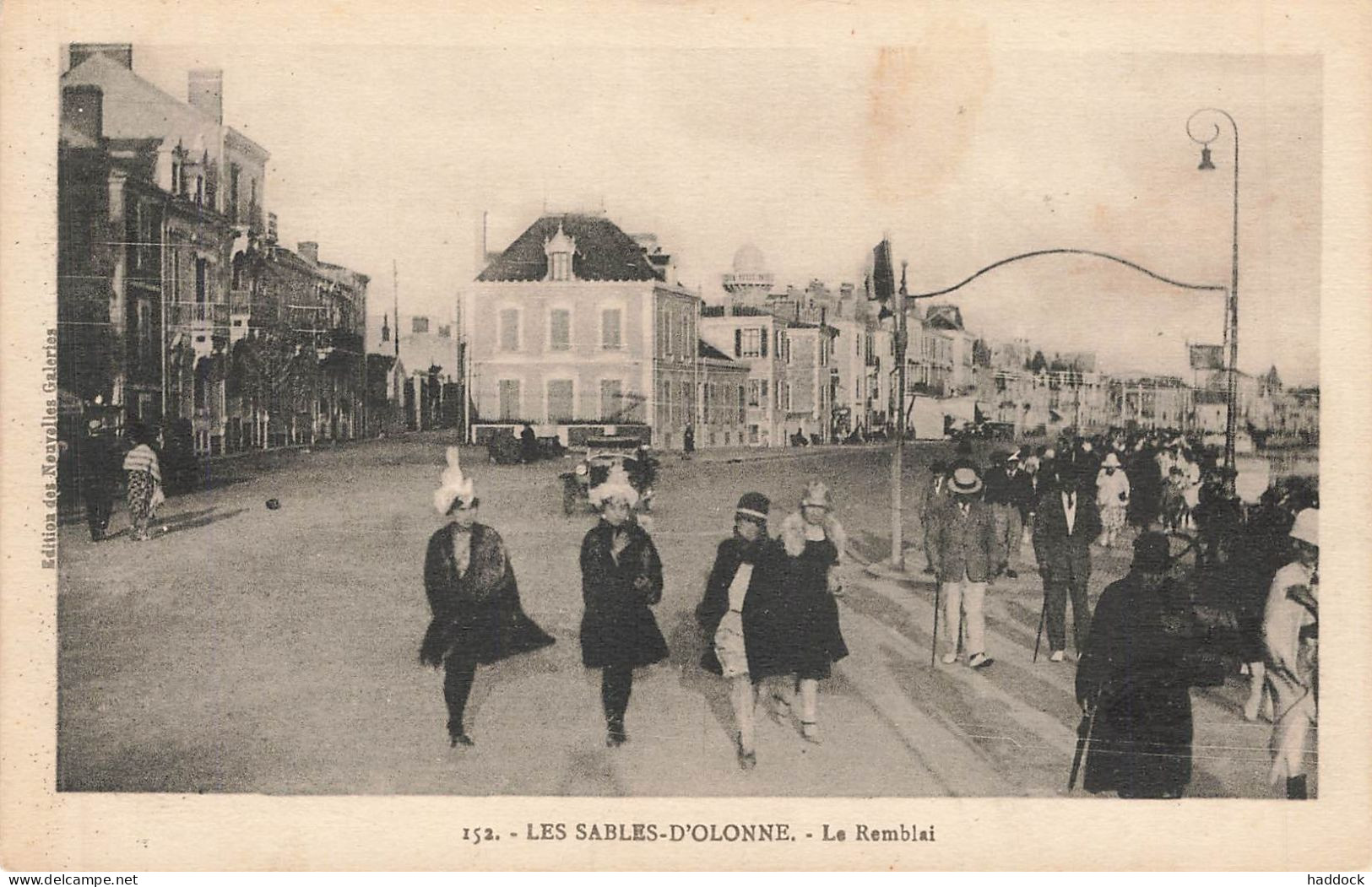 LES SABLES D'OLONNE : LE REMBLAI - Sables D'Olonne