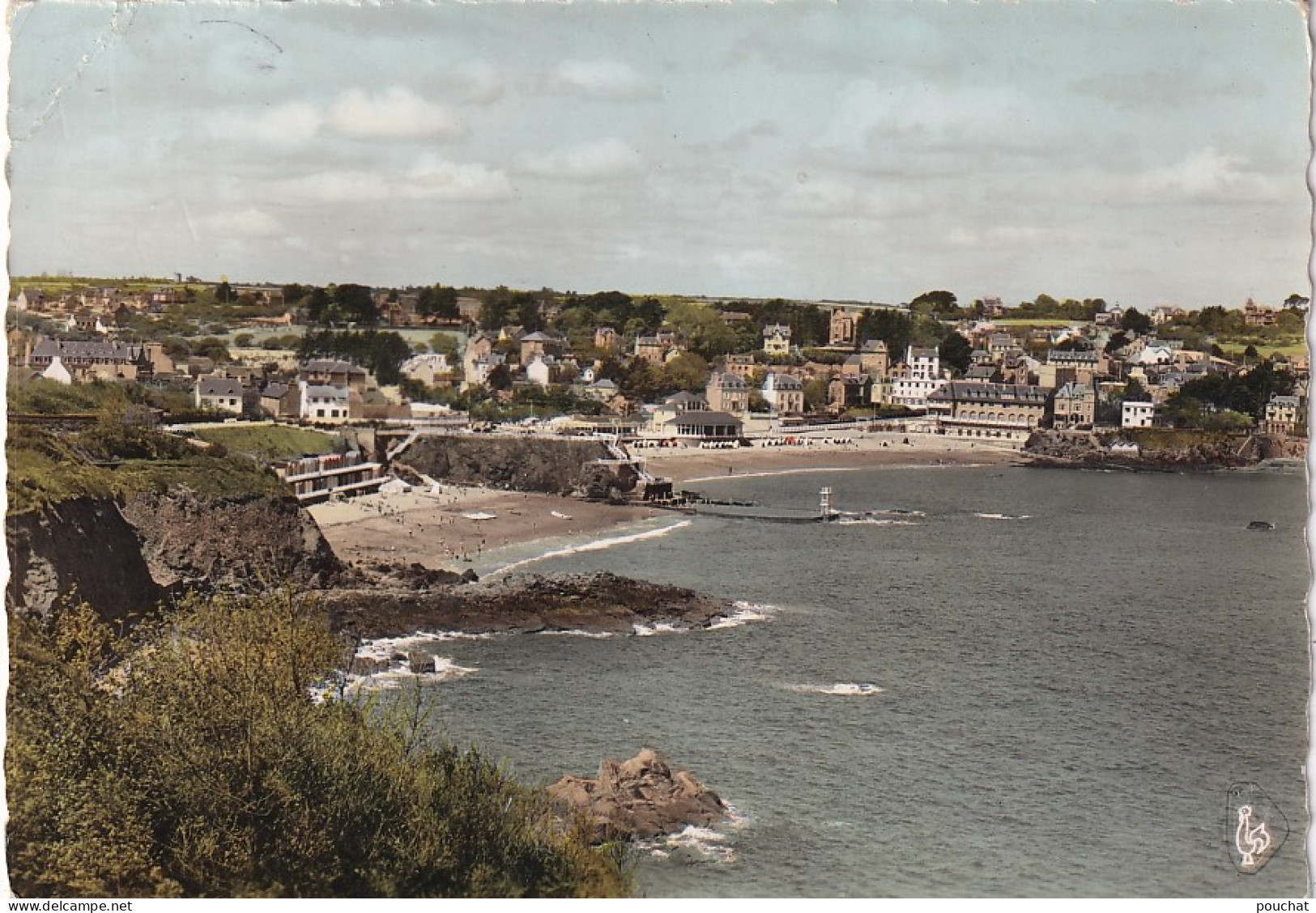 OP 43-(22) ST QUAY PORTRIEUX - VUE PANORAMIQUE SUR LA PLAGE DU CHATELET ET DE SAINT QUAY - Saint-Quay-Portrieux