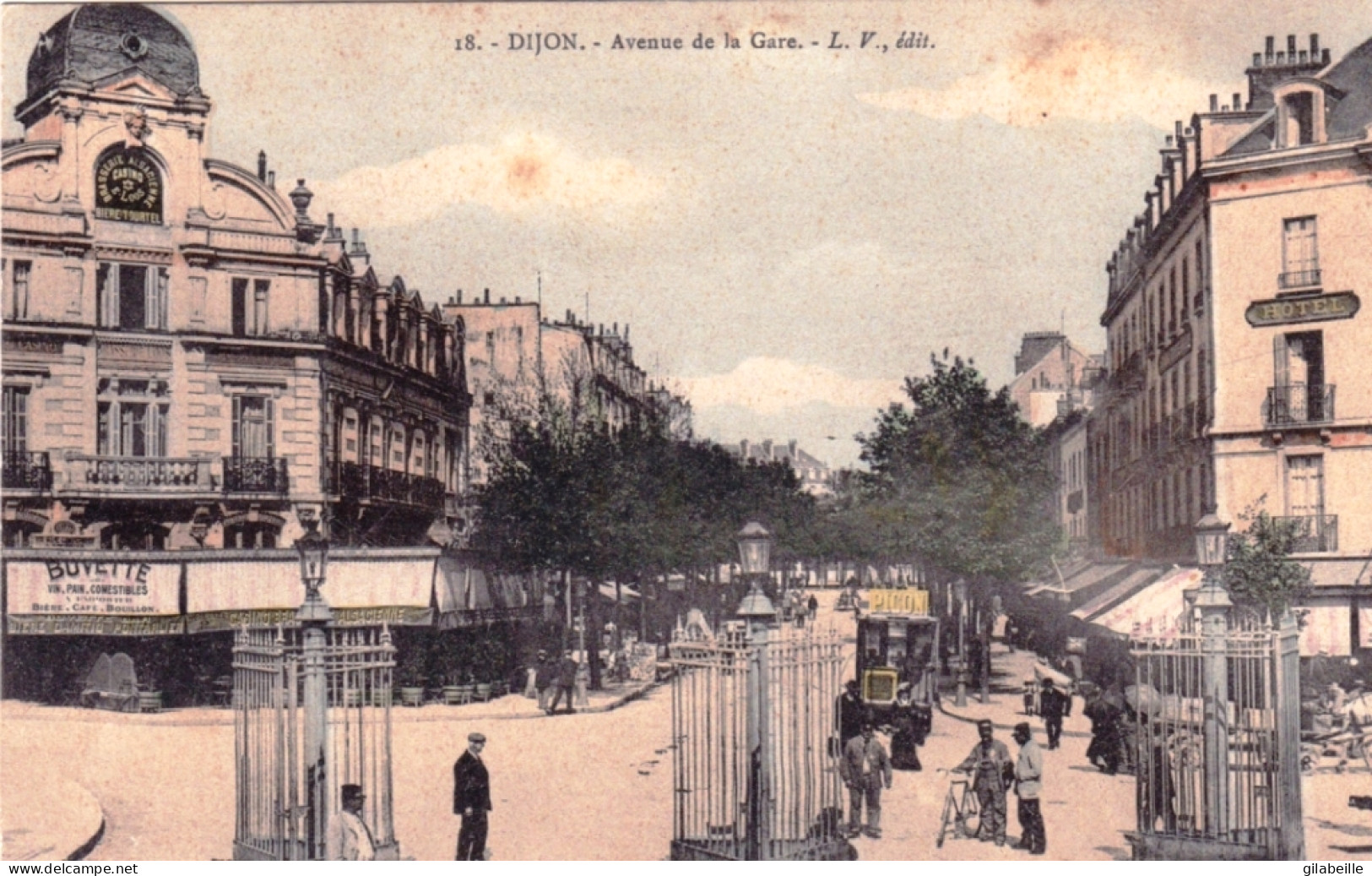21 - Cote D'or -  DIJON - Avenue De La Gare - Dijon