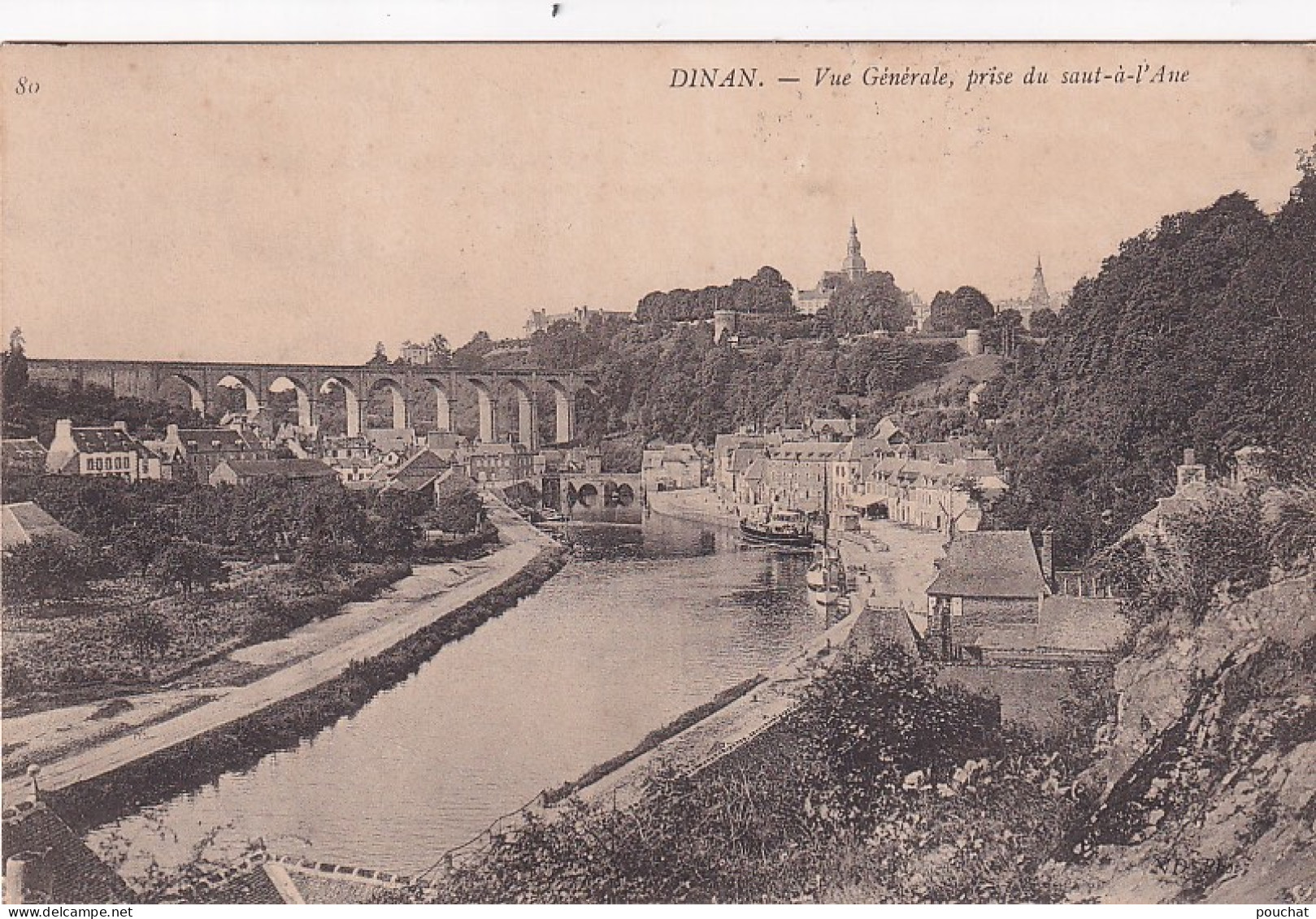 OP 43-(22) DINAN - VUE GENERALE PRISE DU SAUT A L'ANE - Dinan