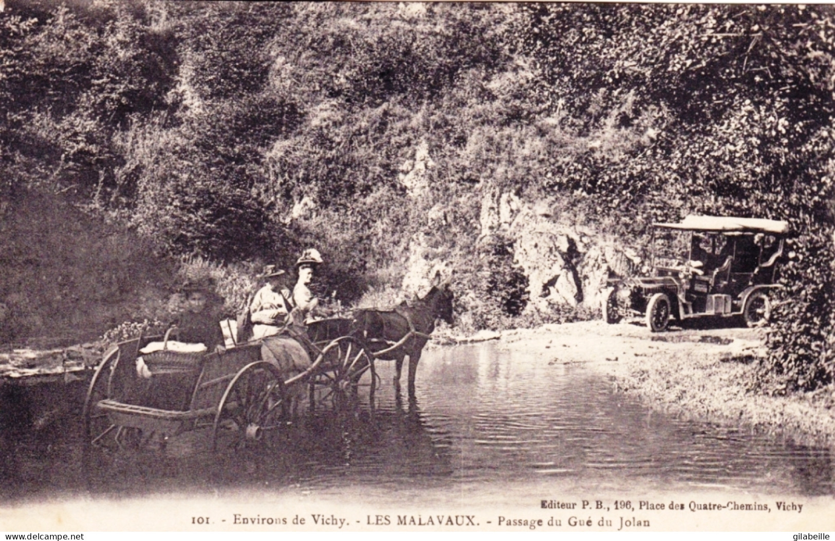 03 - Allier - Environs De Vichy - Les Malavaux - Passage Du Gué Jolan - Autres & Non Classés