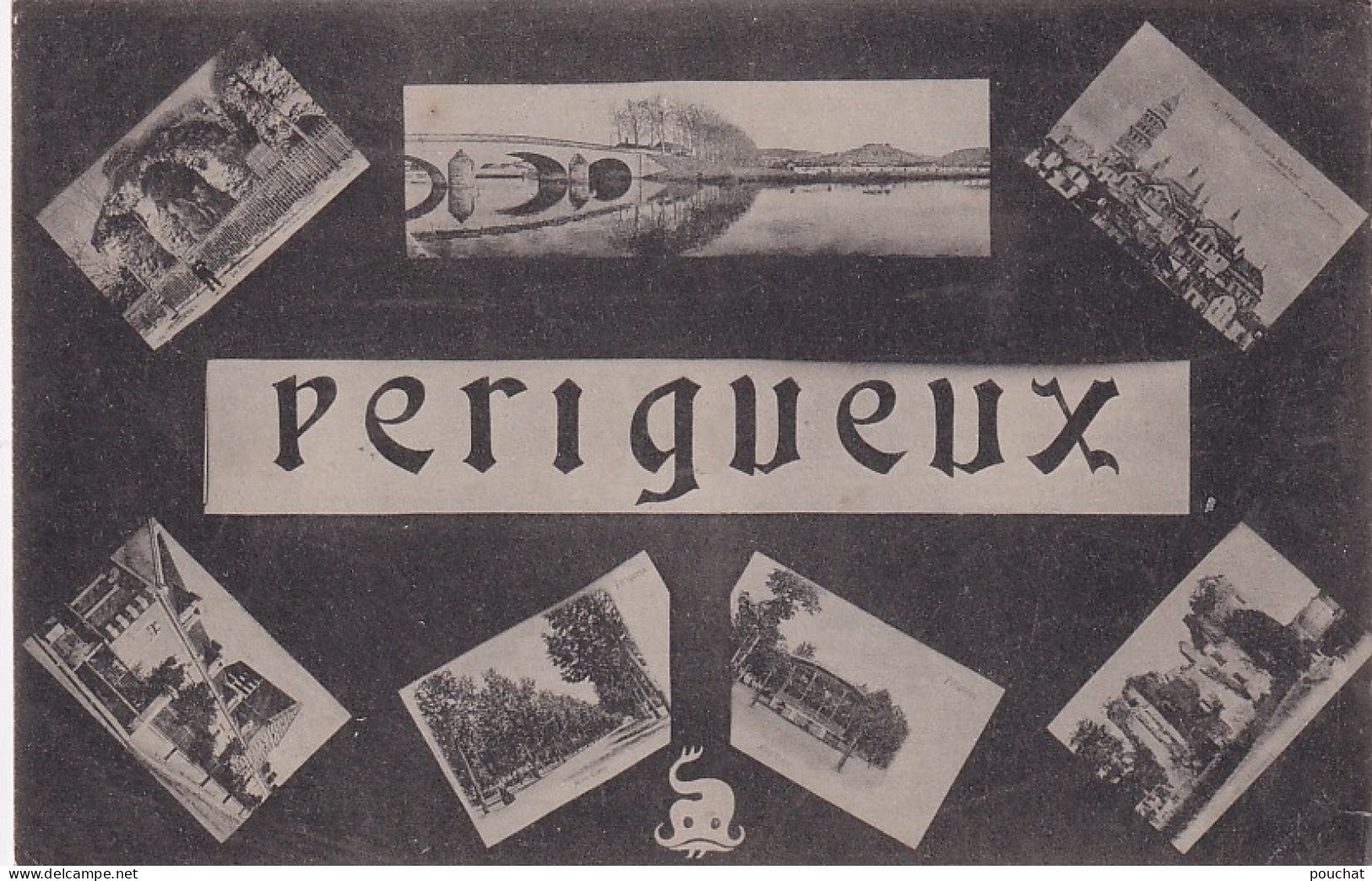 OP 46-(24) PERIGUEUX - CARTE MULTIVUES - Périgueux