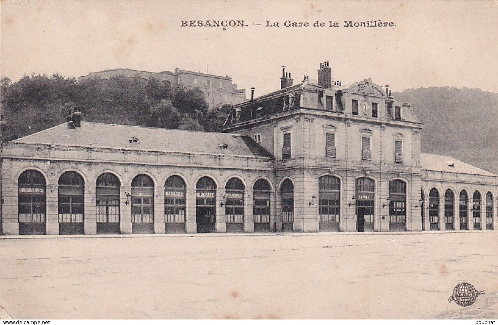 PE 27-(25) BESANCON - LA GARE DE LA MONILLERE - Besancon