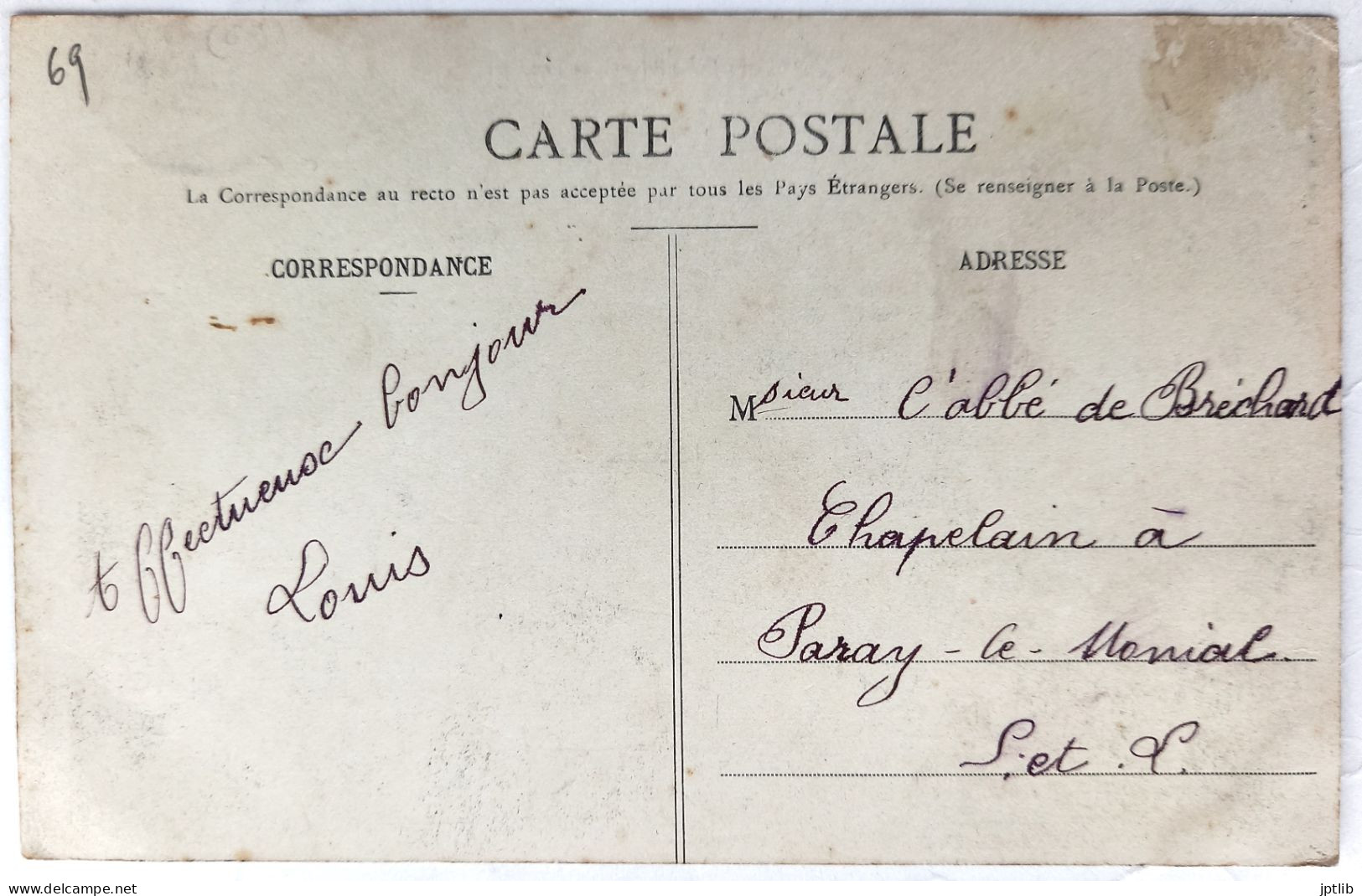 CPA Carte Postale / 69 Rhône, Soucieu-en-Jarret / David, Buraliste-éditeur / Vue Générale. - Autres & Non Classés