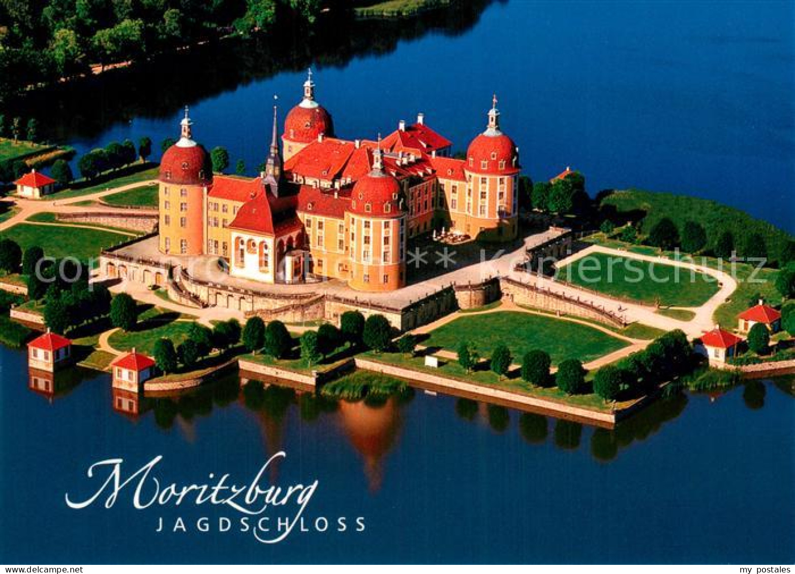 73724920 Moritzburg Sachsen Barockes Jagdschloss August Des Starken Fliegeraufna - Moritzburg