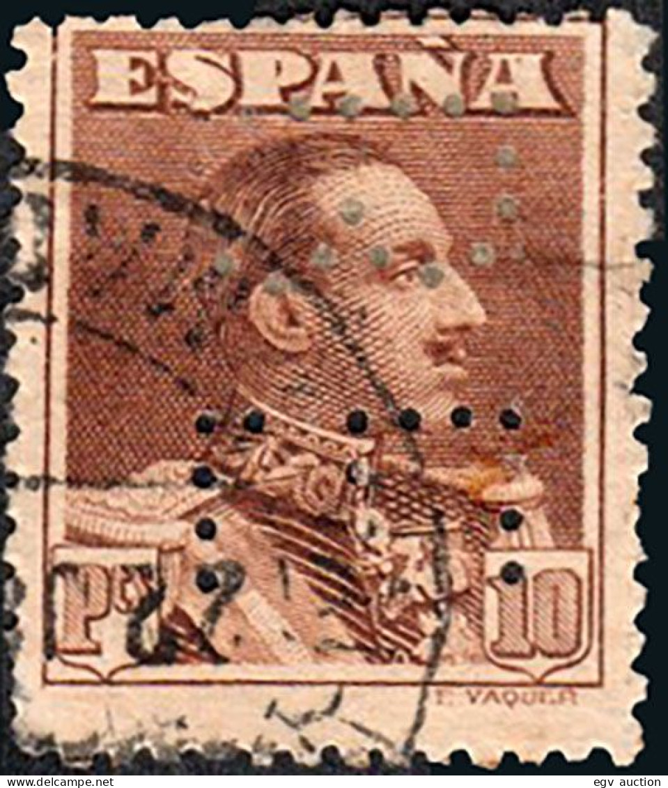 Madrid - Perforado - Edi O 323 - "B.E" (Banco) - Gebraucht