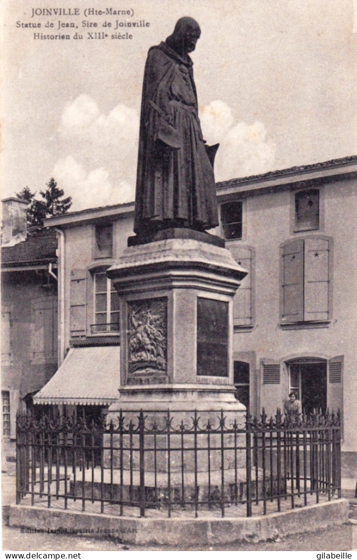 52 - Haute Marne - JOINVILLE - Statue De Jean Sire De Joinville - Joinville