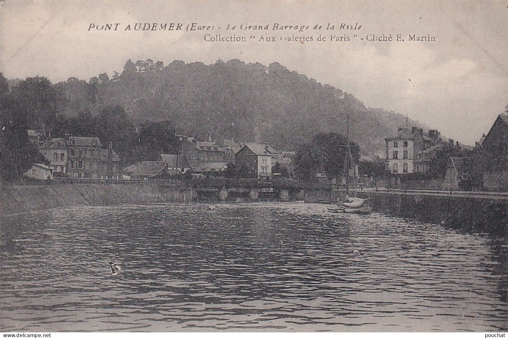 PE 29-(27) PONT AUDEMER - LE GRAND BARRAGE DE LA RISLE - Pont Audemer