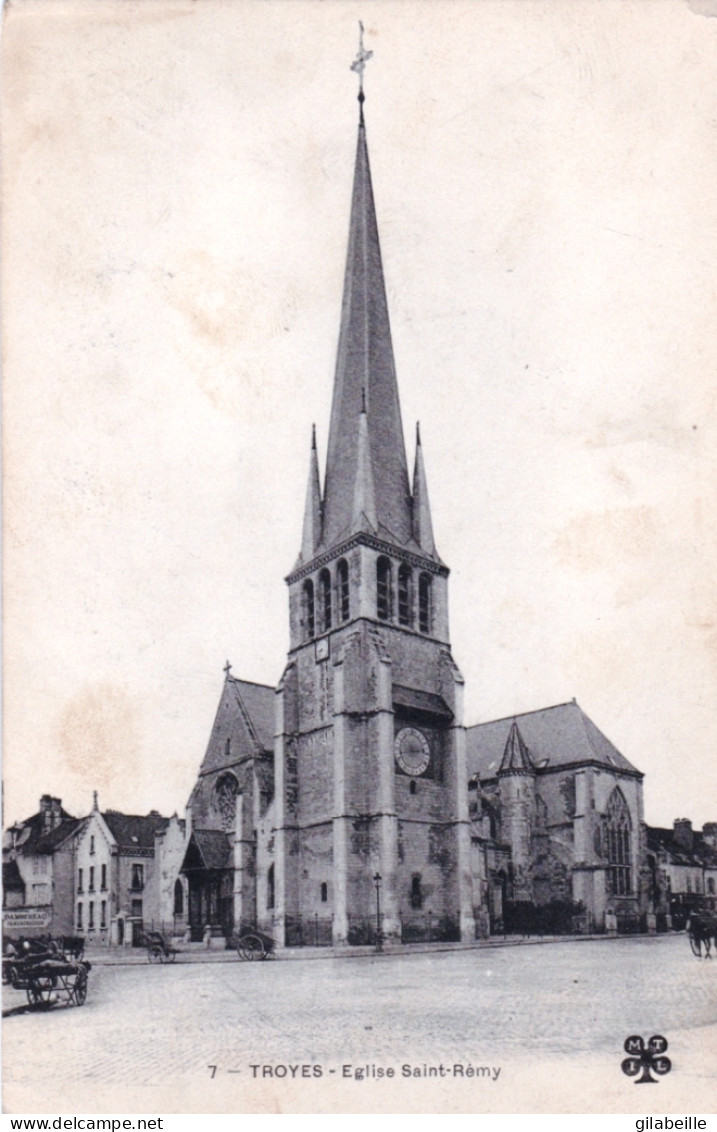 10 - Aube - TROYES - Eglise Saint Remy - Troyes