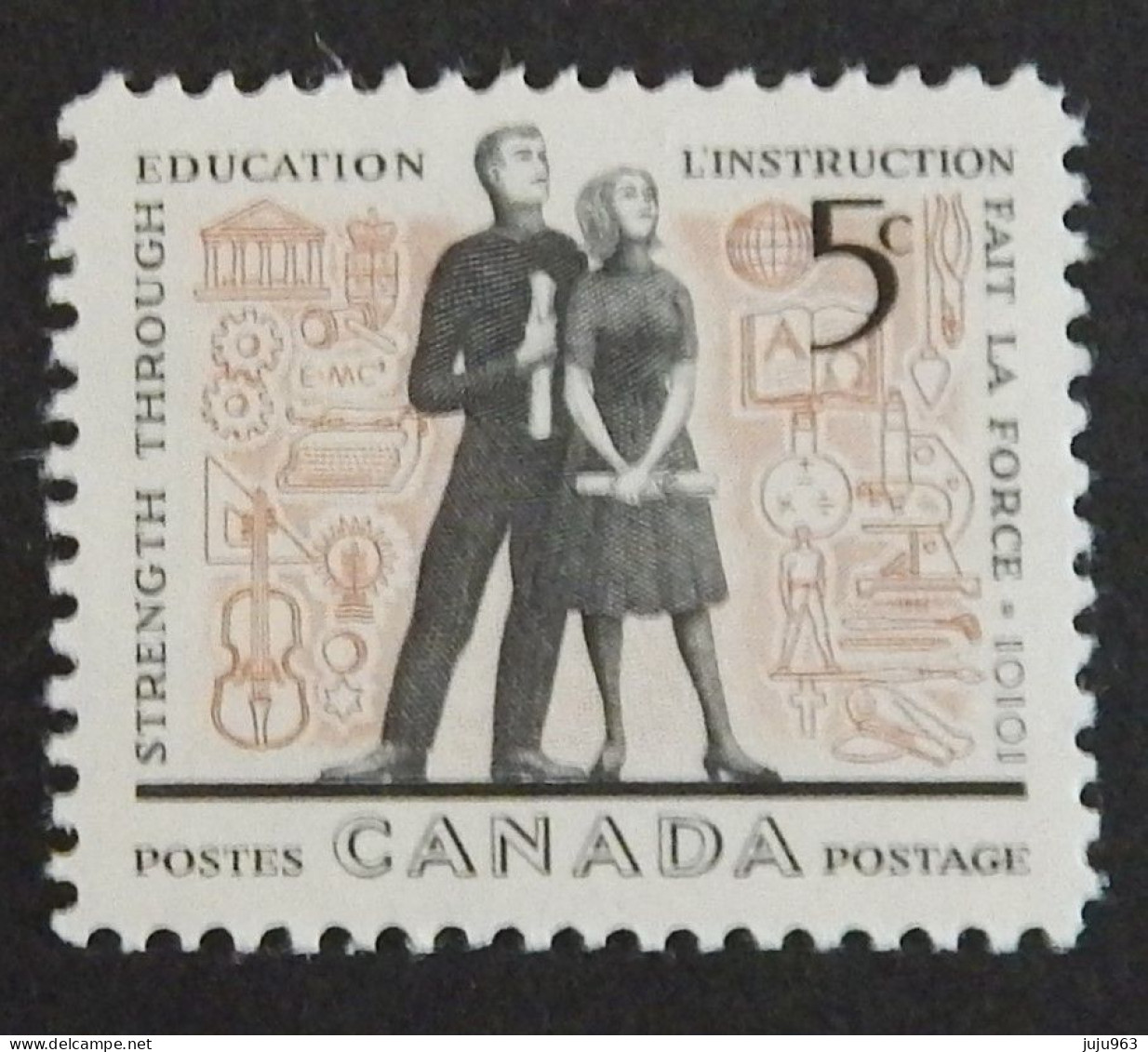 CANADA YT 323 NEUF**MNH  ANNÉE 1962 - Unused Stamps