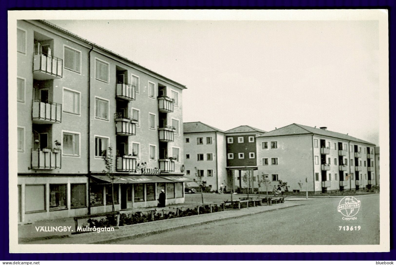 Ref 1646 - Real Photo Postacrd - Housing Complex Vällingby - Sweden - Suède