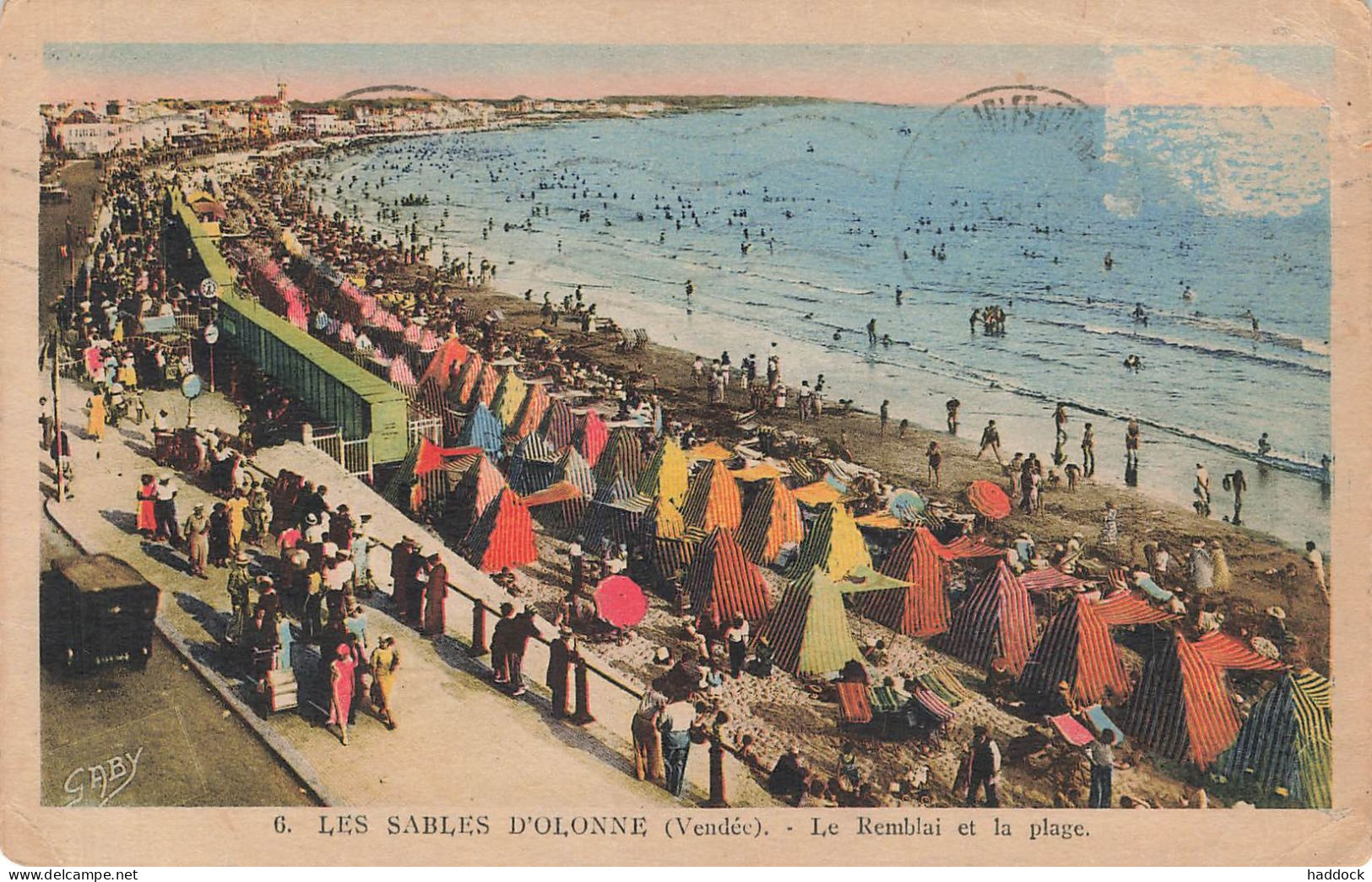 LES SABLES D'OLONNE : LE REMBLAI ET LA PLAGE - Sables D'Olonne