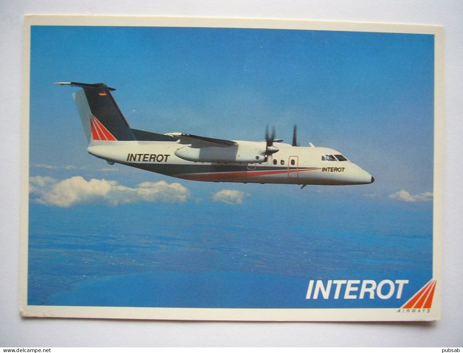 Avion / Airplane / INTEROT AIRWAYS / De Havilland DHC 8-100 / Airline Issue - 1946-....: Modern Tijdperk