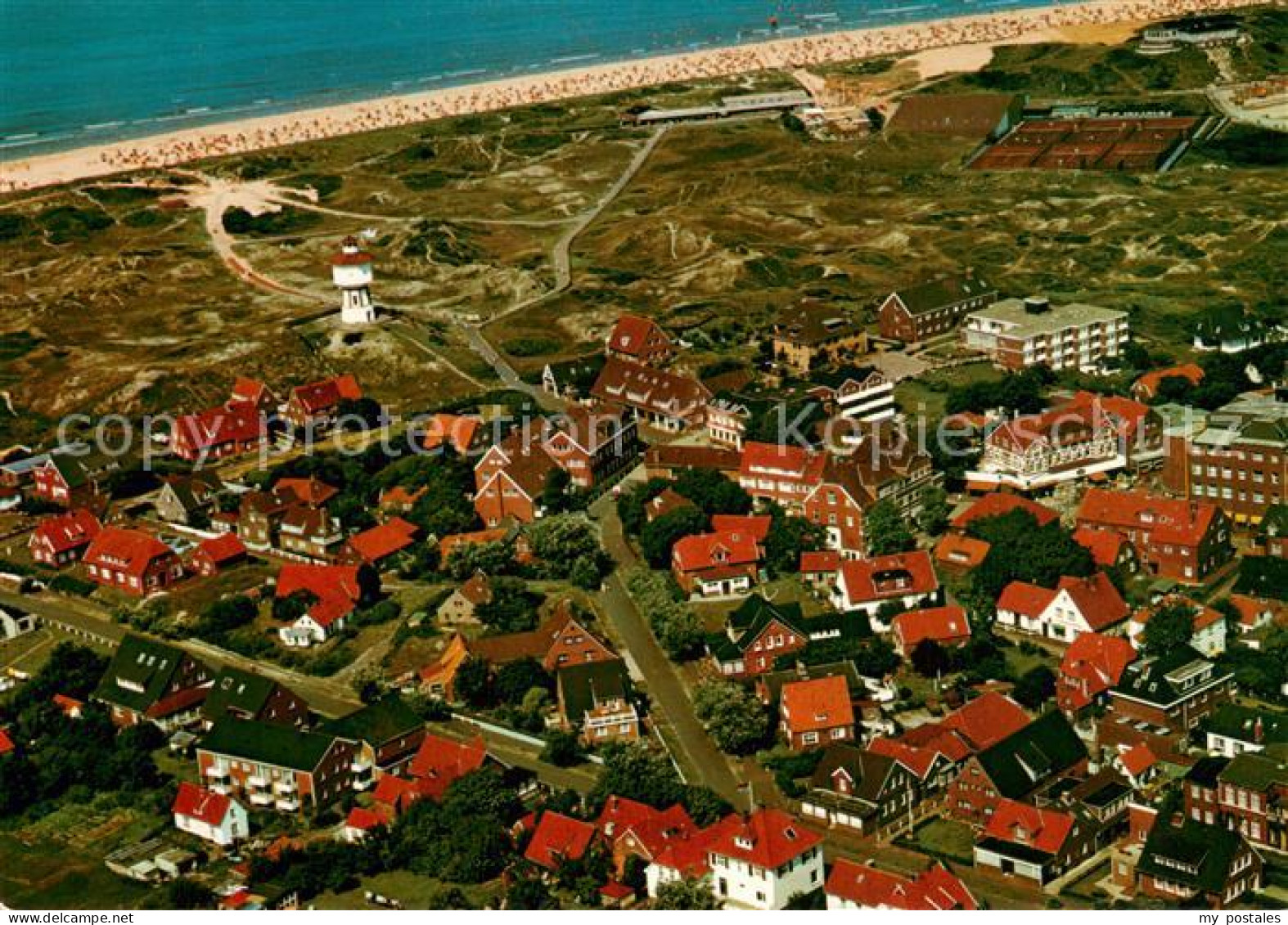 73724897 Langeoog Nordseebad Fliegeraufnahme Langeoog Nordseebad - Langeoog