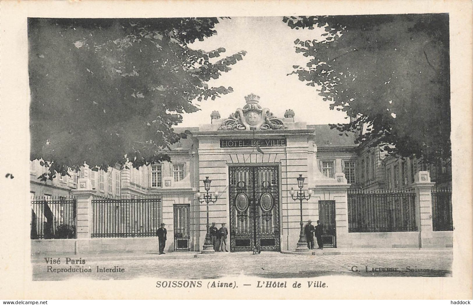 SOISSONS : L'HOTEL DE VILLE - Soissons