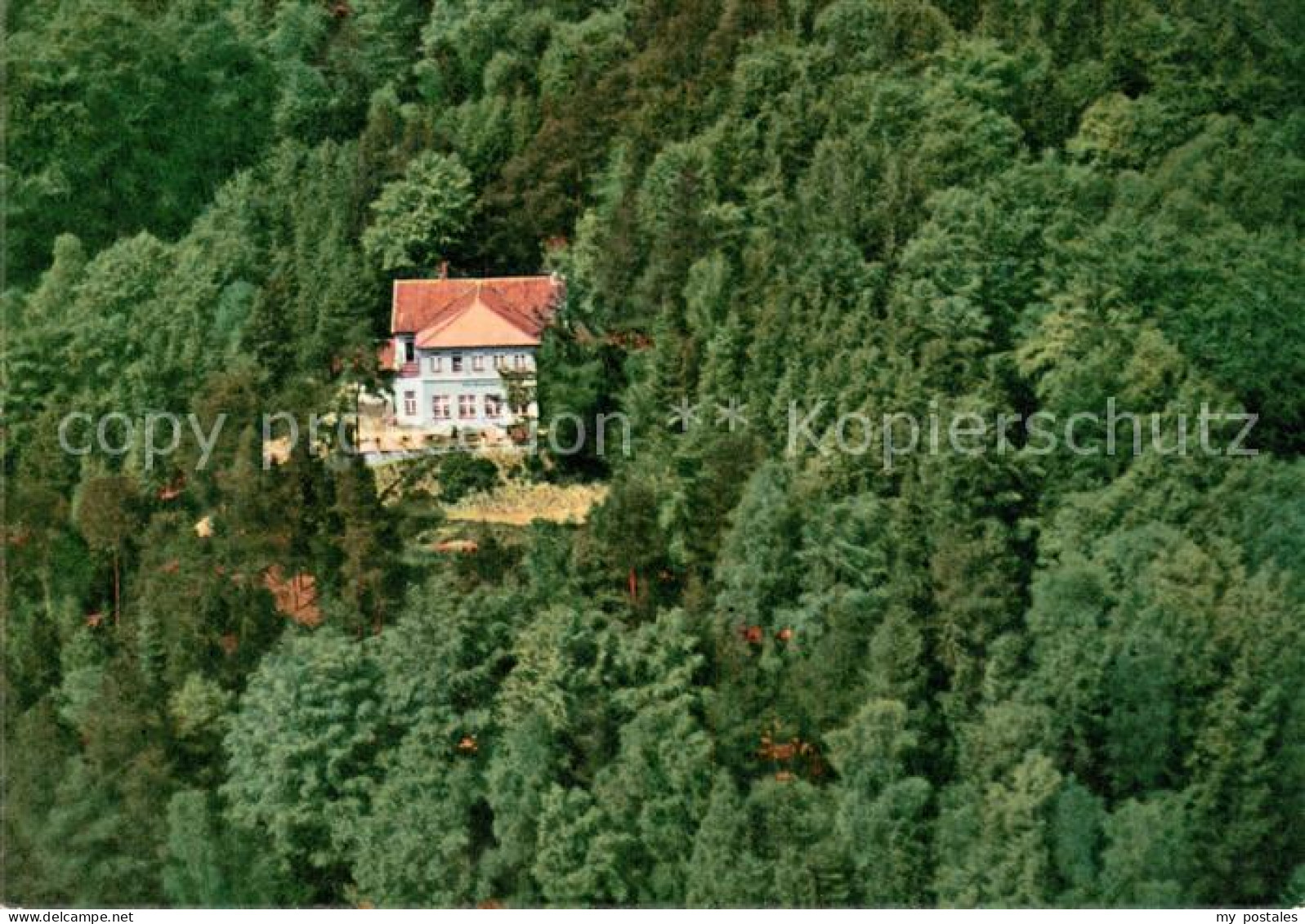 73724883 Bendestorf Hotel Villa Bergfried Und Pensionshaus Kurth Fliegeraufnahme - Other & Unclassified