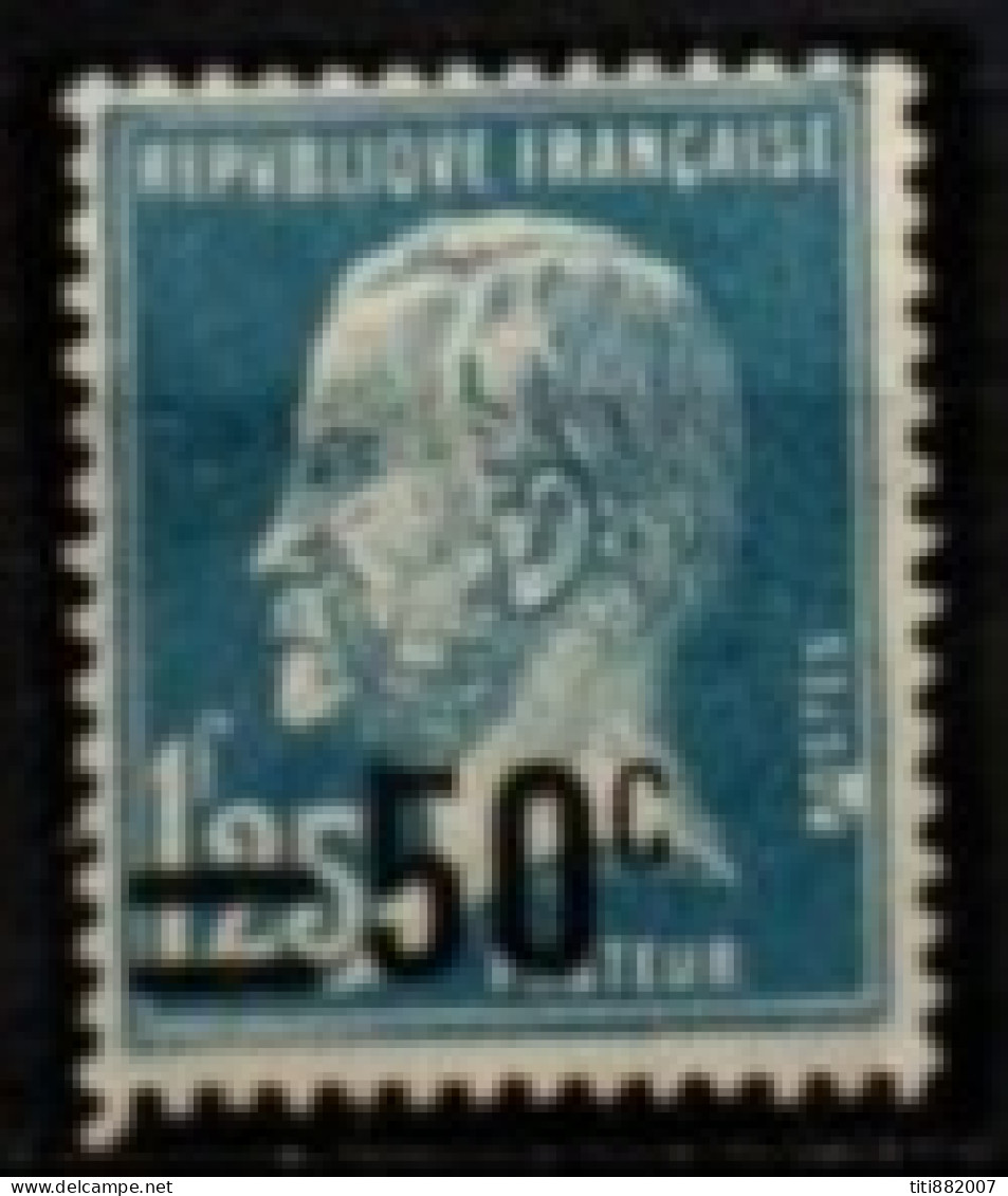 FRANCE    -   1926 .   Y&T N° 222 * . Point Blanc Sous Le O  De Postes - Unused Stamps