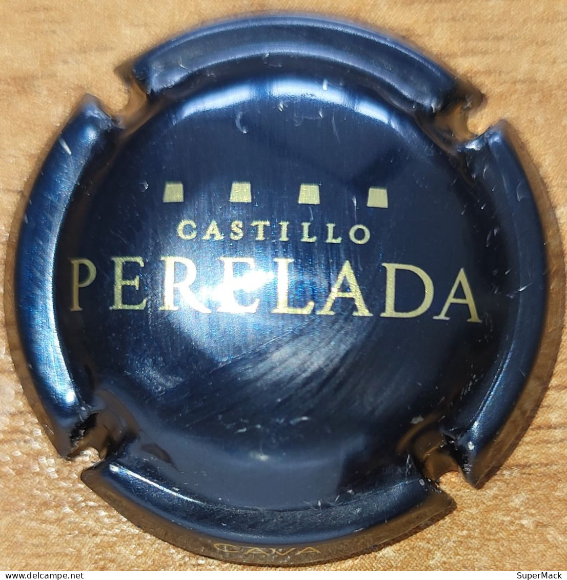Capsule Cava D'Espagne Castillo De PERELADA Bleu & Or Nr 04 - Schaumwein - Sekt