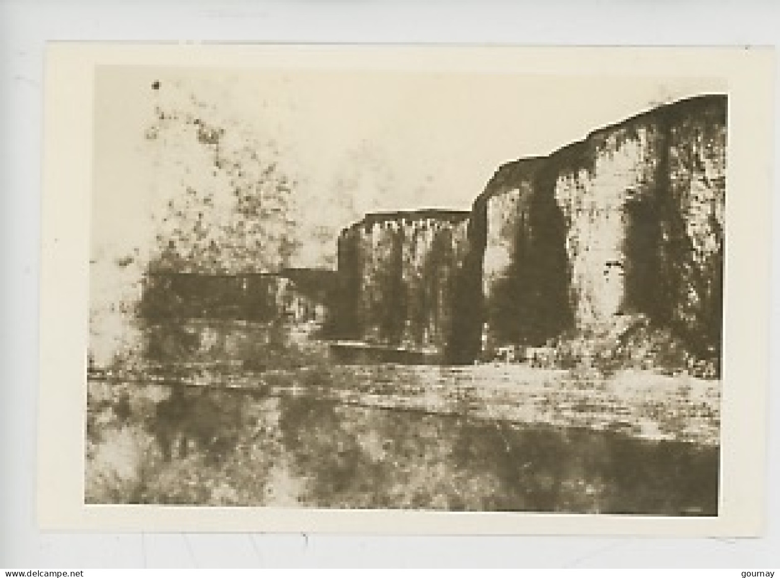 Jean-Louis-Henri Le Secq Des Tournelles Photographe "Falaises Près Dieppe"1854 Normandie Les Débuts De La Photographie - Otros & Sin Clasificación