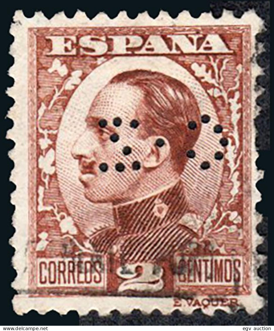 Madrid - Perforado - Edi O 490 "C.Z." - Used Stamps