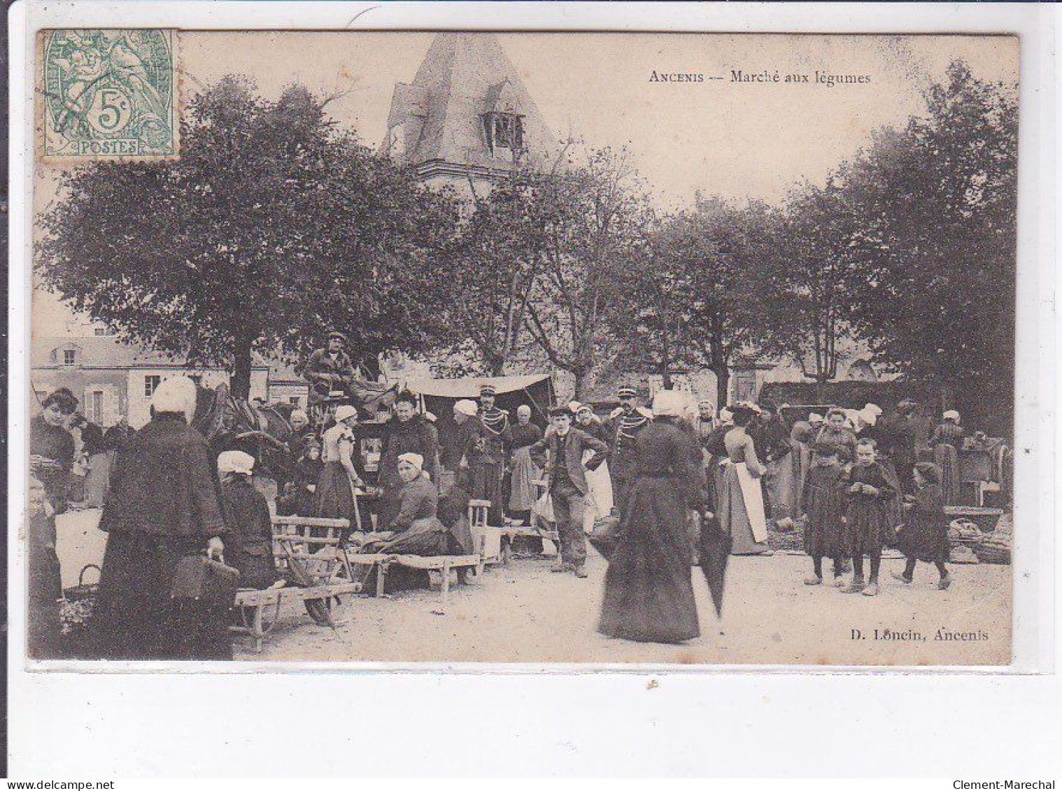 ANCENIS: Marché Aux Légumes - Très Bon état - Ancenis