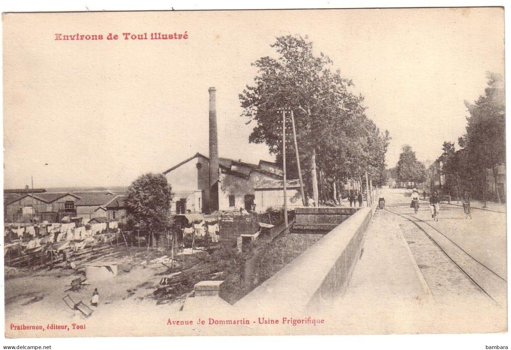 TOUL - Avenue De DOMMARTIN - Usine Frigorifique. - Toul