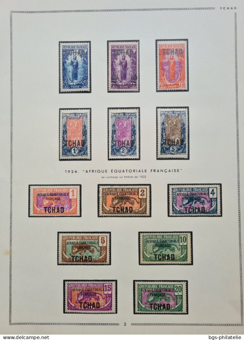 Collection De Timbres Du TCHAD Neufs *. - Colecciones (sin álbumes)