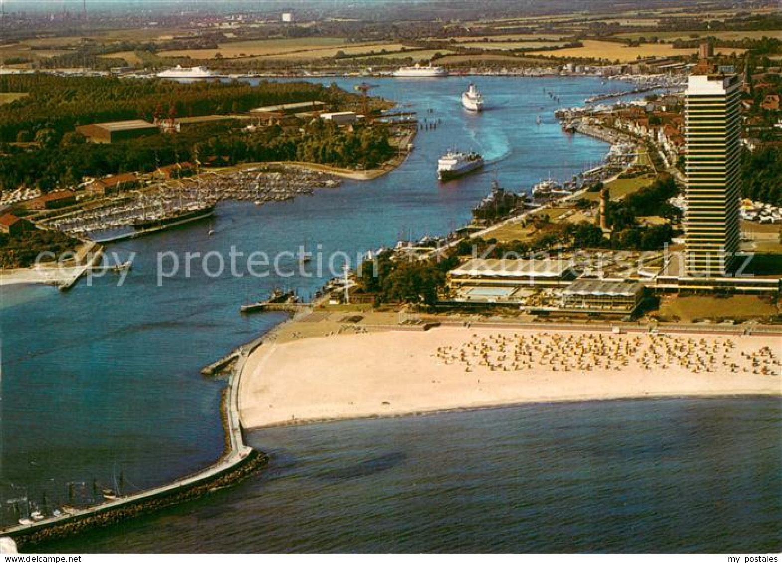 73724795 Travemuende Ostseebad Fliegeraufnahme Travemuende Ostseebad - Luebeck