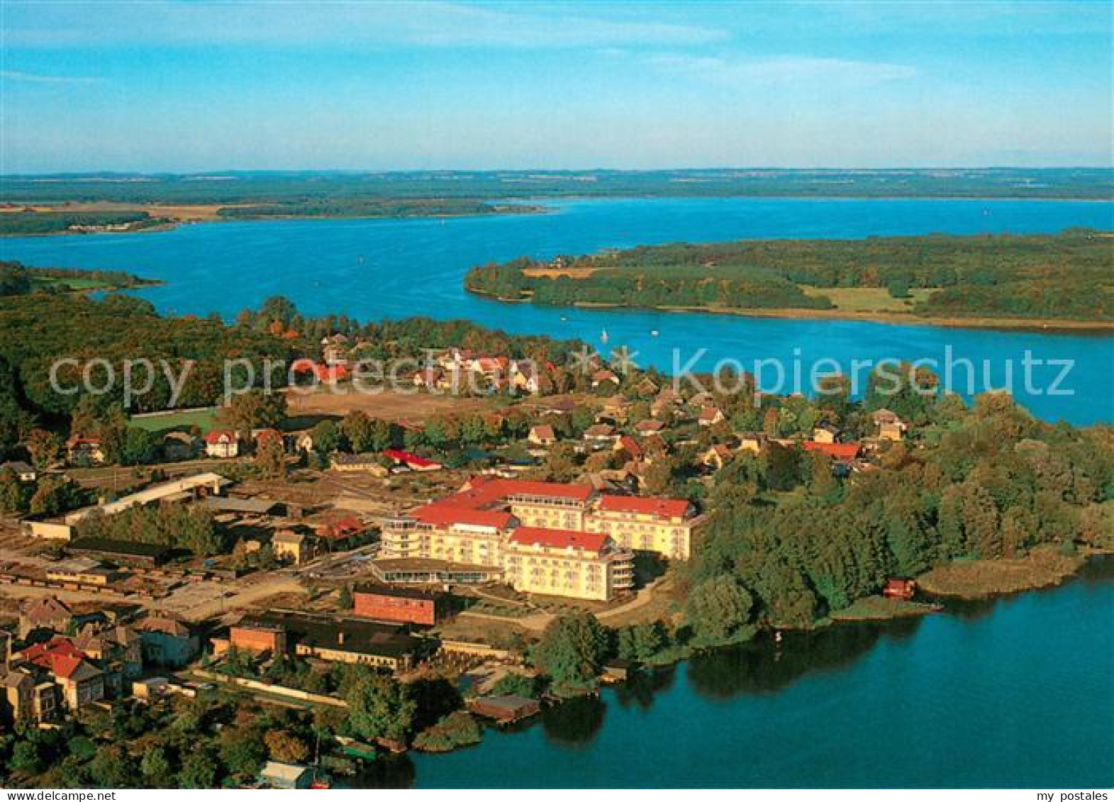 73724790 Malchow Reha Klinik Am Fleesensee Fliegeraufnahme Malchow - Other & Unclassified