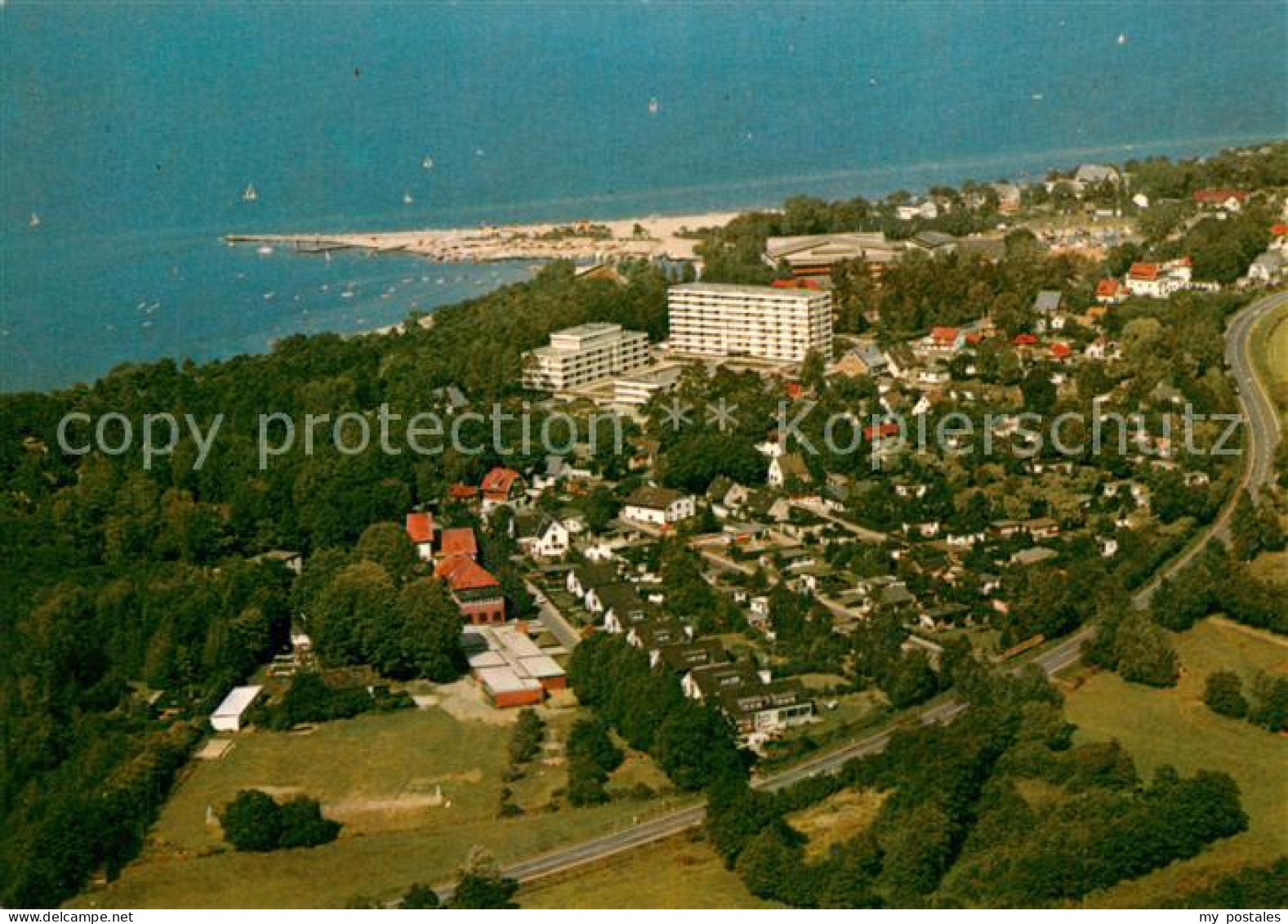 73724742 Niendorf Ostseebad Timmendorferstrand Fliegeraufnahme  - Timmendorfer Strand