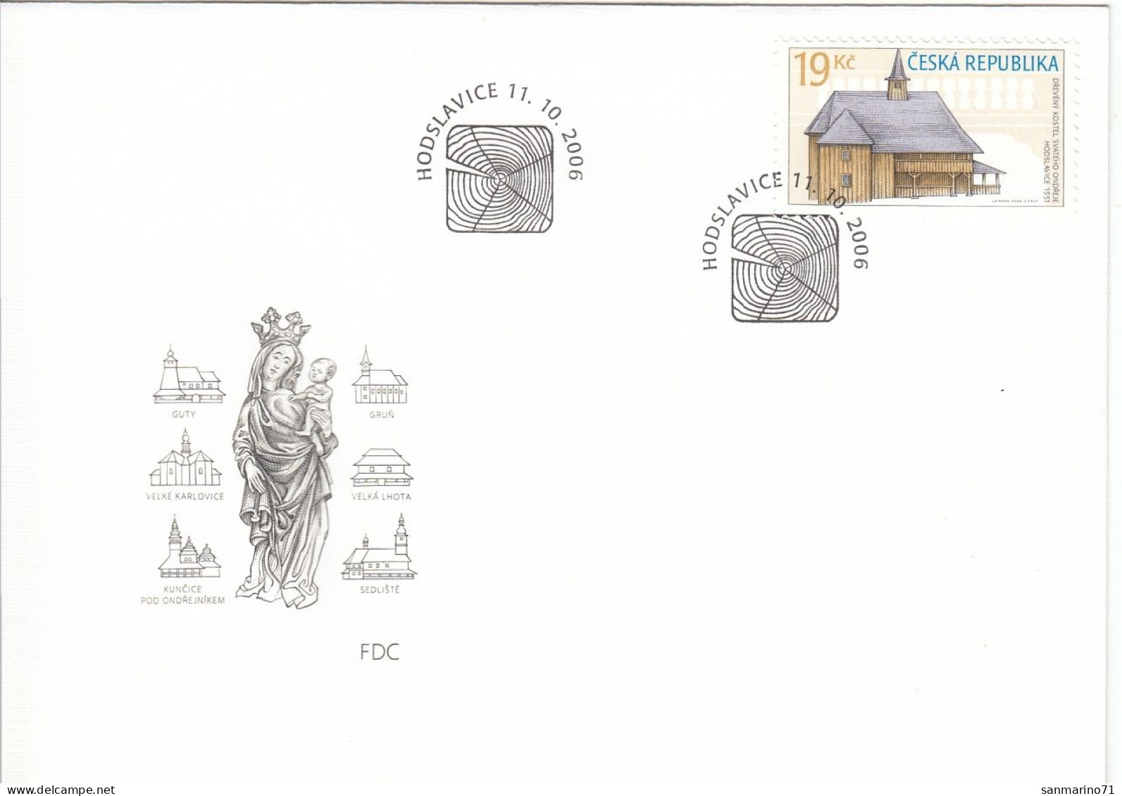 FDC CZECH REPUBLIC 490 - Other & Unclassified