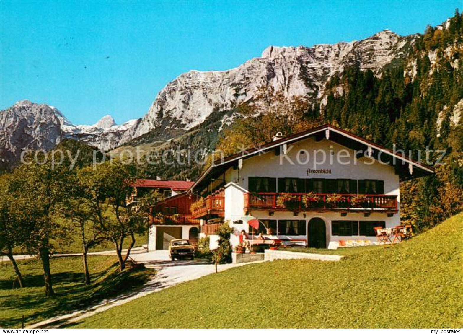 73724713 Ramsau Berchtesgaden Haus Antenbichl Gaestehaus Pension Alpen Ramsau Be - Berchtesgaden