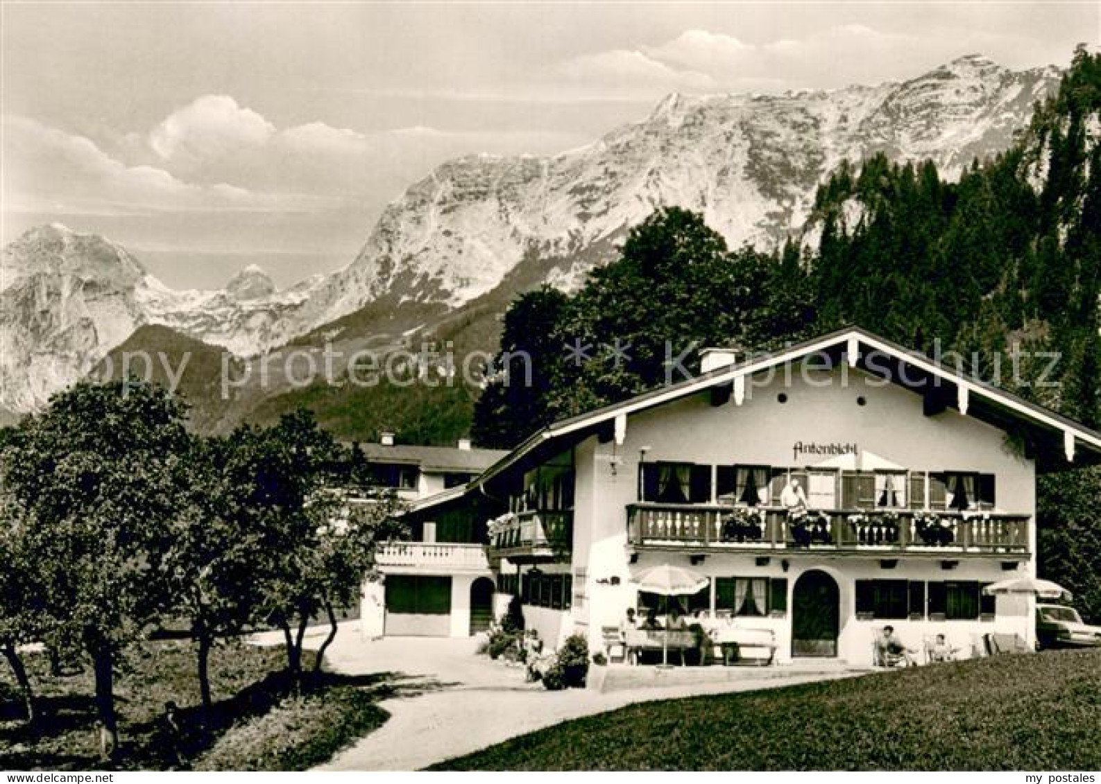 73724712 Ramsau Berchtesgaden Haus Antenbichl Gaestehaus Pension Alpen Ramsau Be - Berchtesgaden