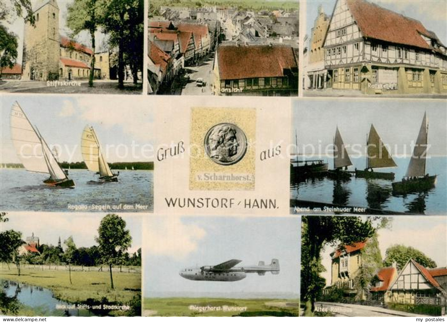 73724690 Wunstorf Stiftskirche Ratskeller Regata Segeln Steinhuder Meer Fliegerh - Steinhude