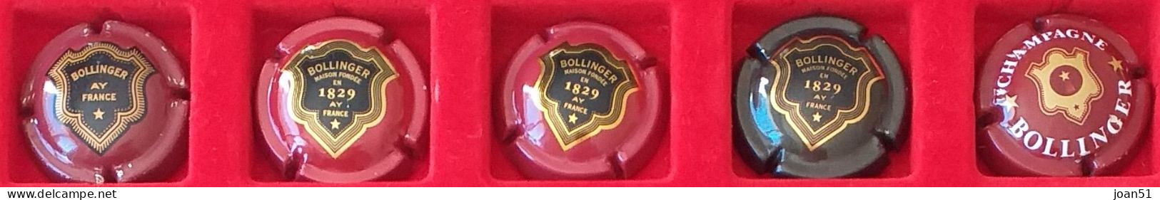 (3) 5 Capsules Bollinger - Bollinger