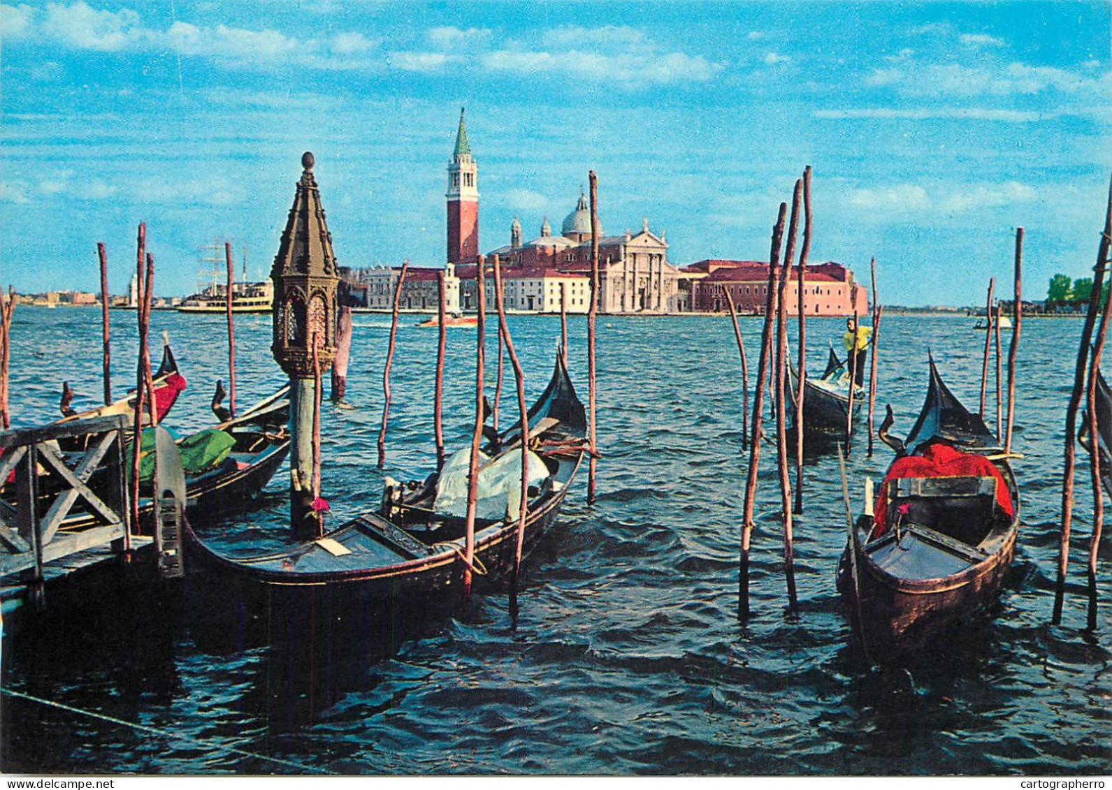 Navigation Sailing Vessels & Boats Themed Postcard Venice San Giorgio Island - Sailing Vessels