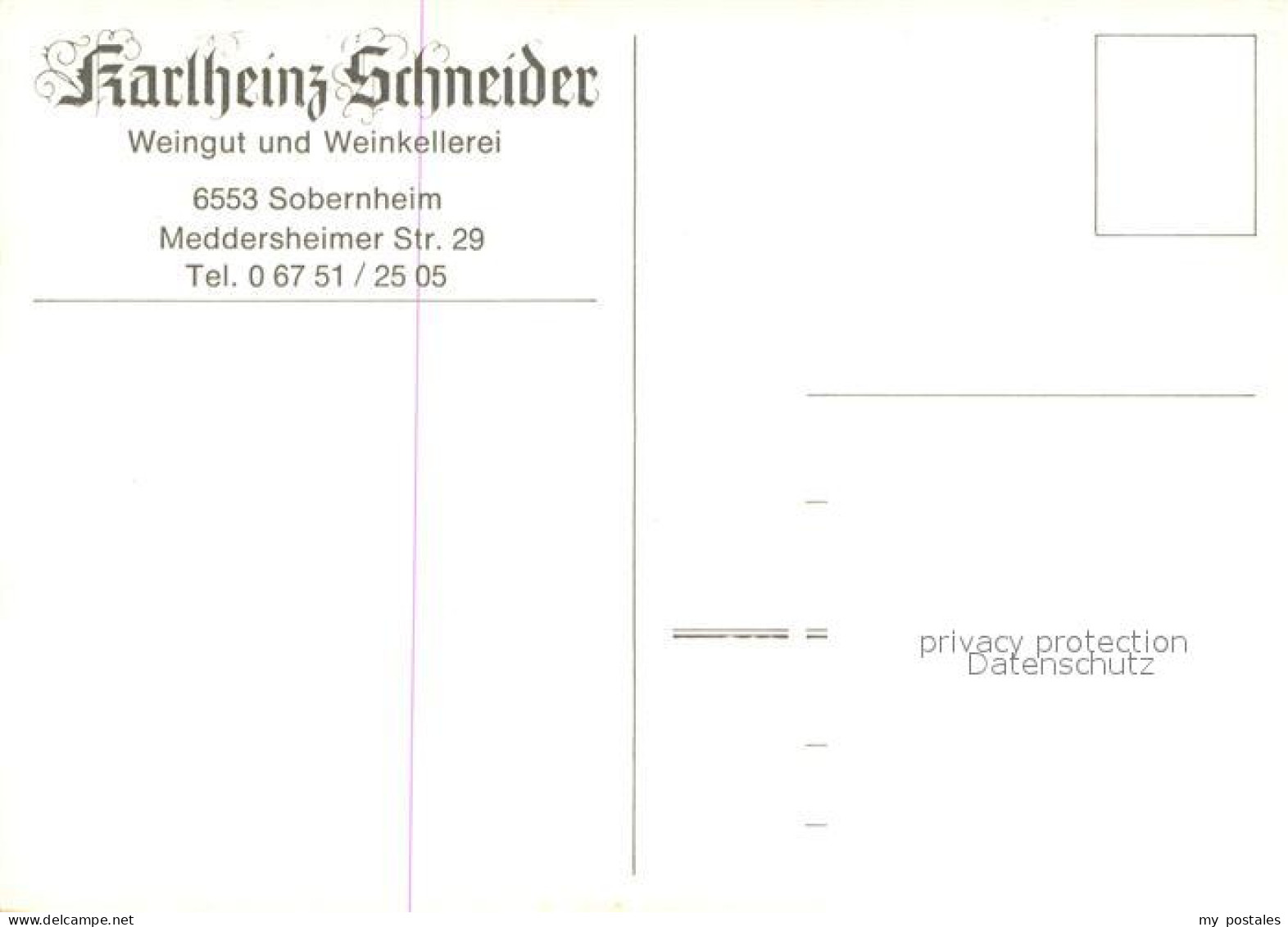 73724683 Sobernheim Weingut Weinkellerei Karlheinz Schneider Weinstube Sobernhei - Bad Sobernheim