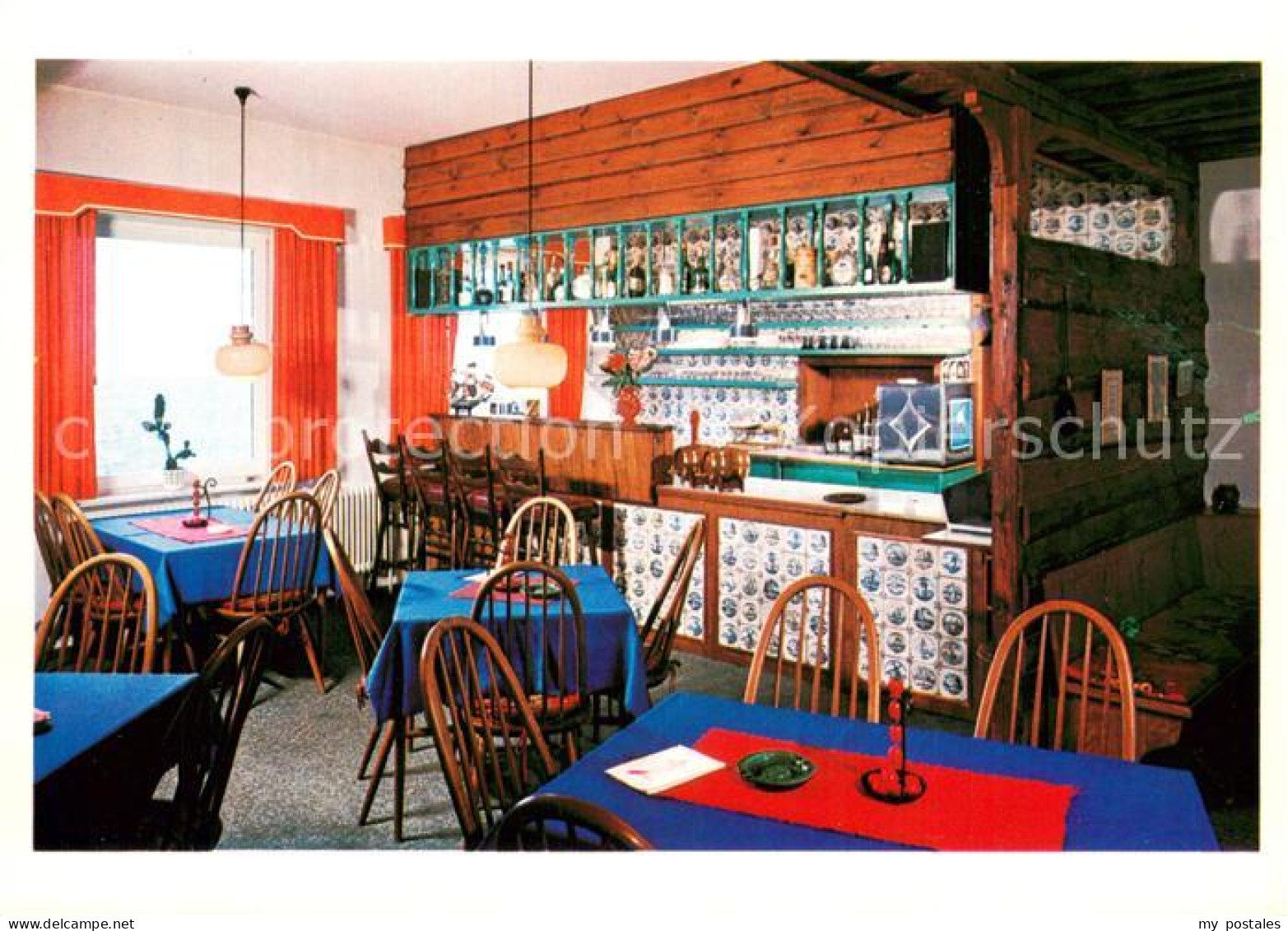 73724665 Pellworm Hotel Restaurant Friesenhaus Suederkoog Gastraum Pellworm - Other & Unclassified