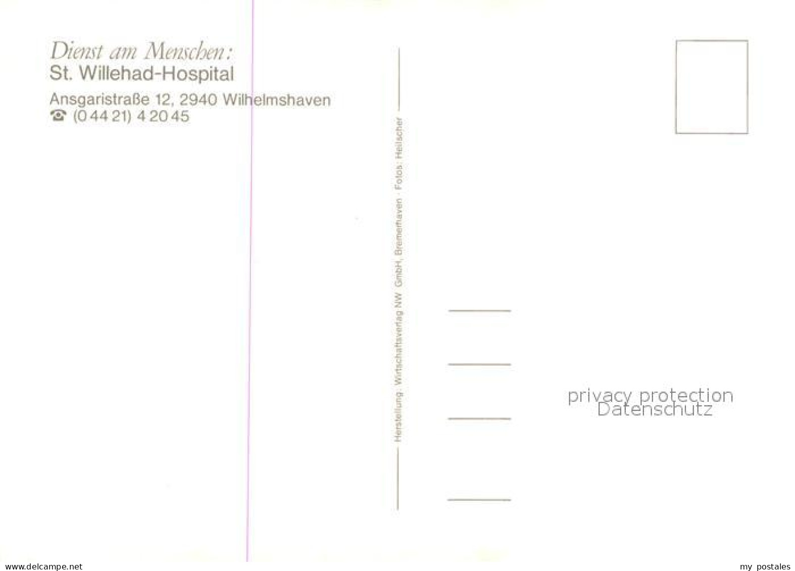 73724661 Wilhelmshaven St. Willehad Hospital Musikchor Wilhelmshaven - Wilhelmshaven