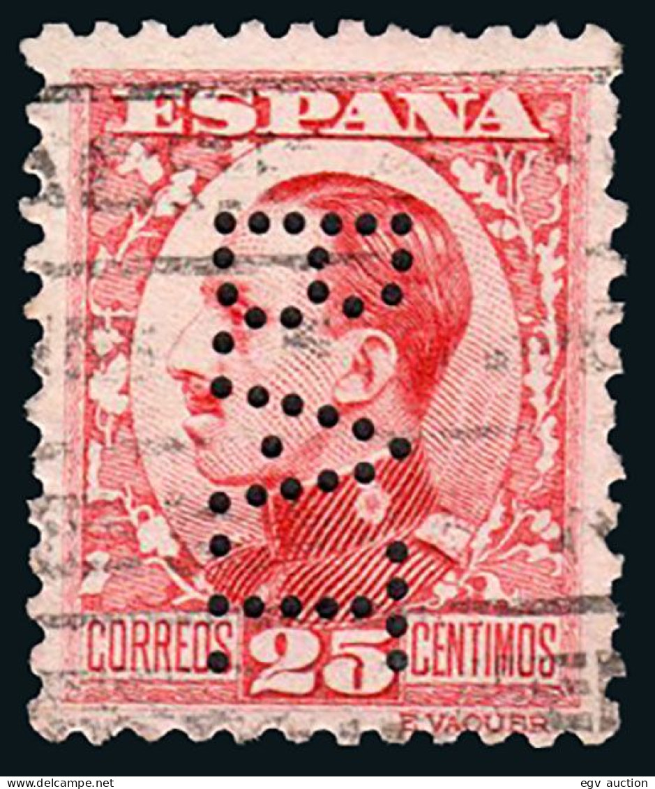 Madrid - Perforado - Edi O 495 - "B.A.T" (Banco) - Gebruikt