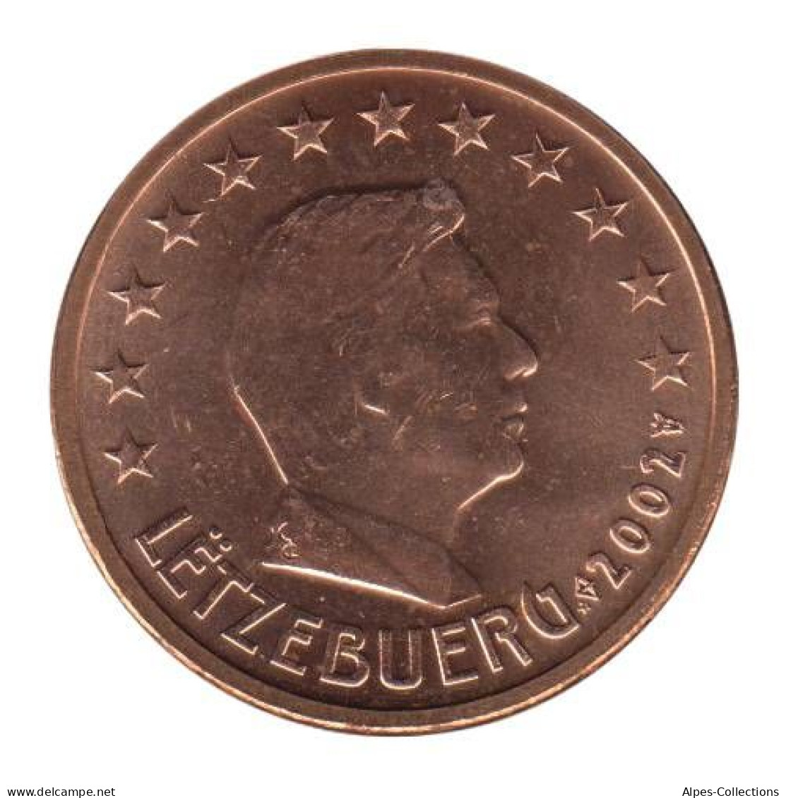 LU00202.1 - LUXEMBOURG - 2 Cents - 2002 - Lussemburgo