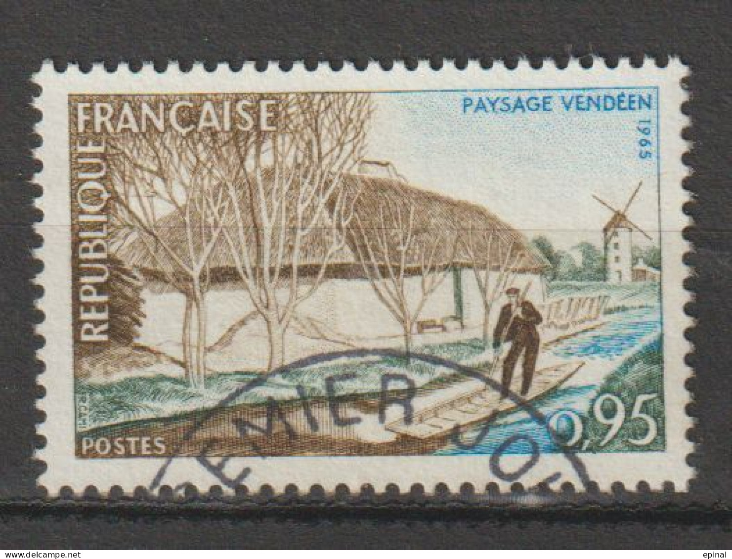 FRANCE : 1439 Oblitéré - Paysage Et Marais Vendéen - PRIX FIXE - - Used Stamps