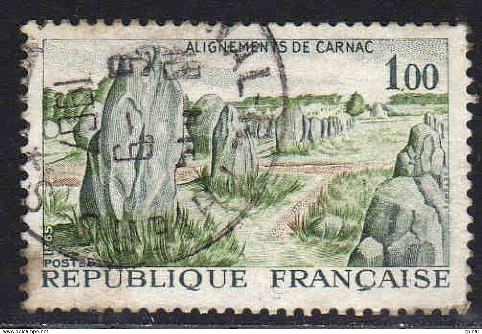 FRANCE : N° 1435-1436-1437-1438-1439-1440-1441 oblitérés (Série touristique) - PRIX FIXE -