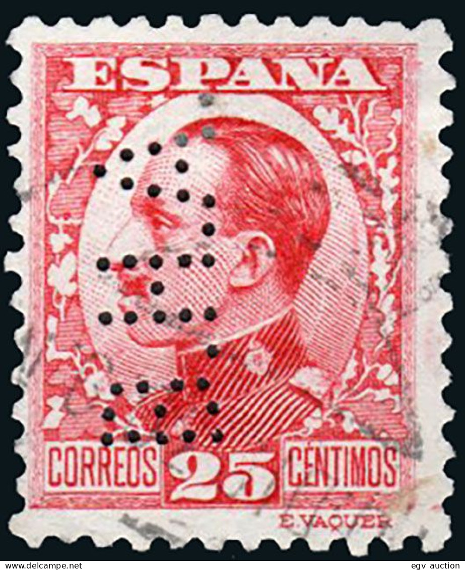 Madrid - Perforado - Edi O 495 - "BHA" Pequeño (Banco) - Used Stamps