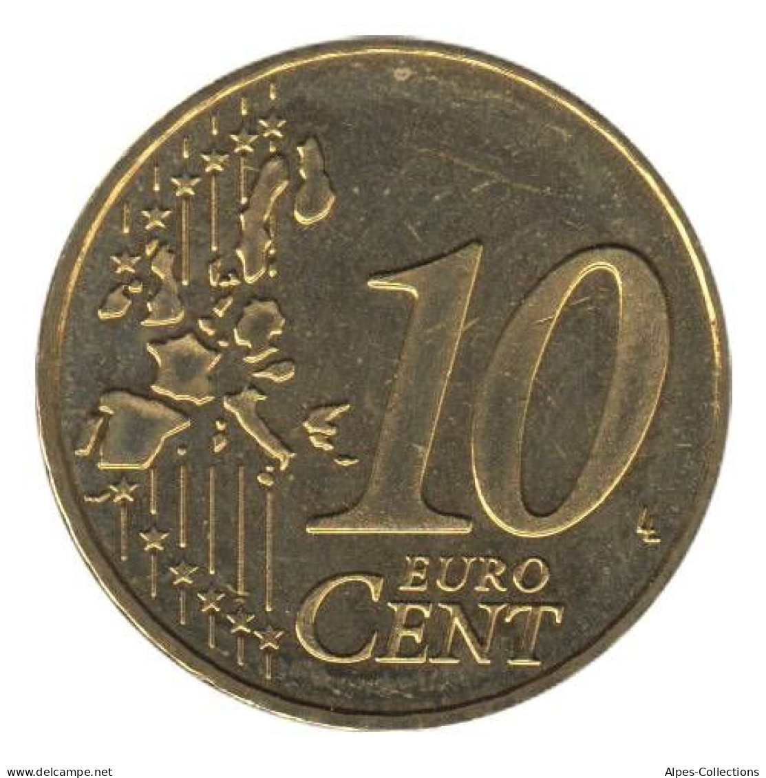 LU01003.1 - LUXEMBOURG - 10 Cents - 2003 - Luxemburgo