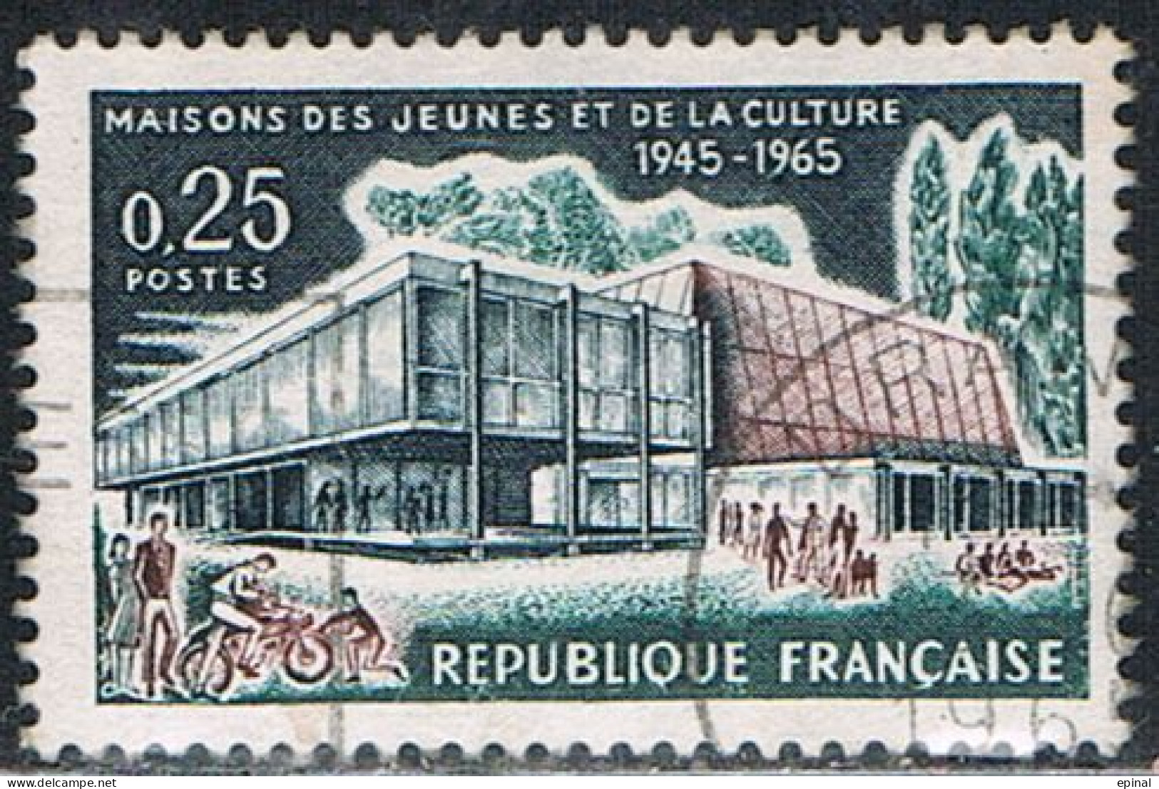 FRANCE : N° 1448 Oblitéré (Maison Des Jeunes Et De La Culture) - PRIX FIXE - - Used Stamps